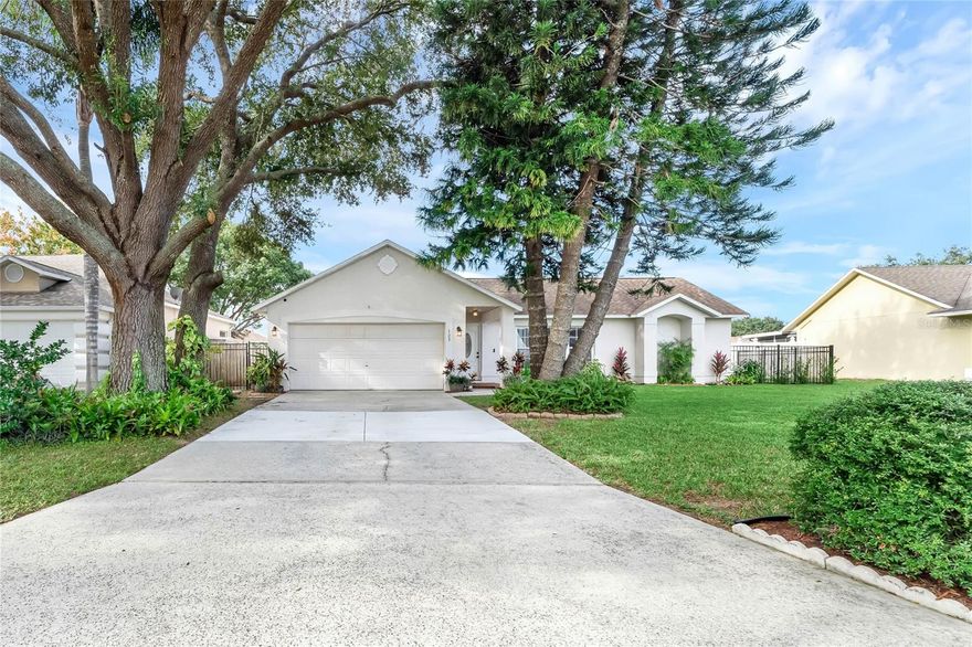 Welcome to your dream home! This fully renovated 3-bedroom, 2-bathroom residence is a masterpiece of modern design and comfort. Nestled in the charming neighborhood of Sunridge Woods, this home offers a perfect blend of contemporary style and timeless appeal. As you step through the front door, you are greeted by an open-concept living space that seamlessly connects the living, dining, and kitchen areas. The heart of the home, the kitchen, boasts stainless steel appliances and sleek countertops, providing both functionality and elegance. The three spacious bedrooms are havens of tranquility, each featuring ample natural light and ample closet space. The primary suite is a true retreat, complete with a luxurious ensuite bathroom featuring a spa-like shower and exquisite finishes. The two fully renovated bathrooms showcase high-end fixtures, stylish tile work, and modern vanities. The exterior of the property boasts a large private backyard oasis, perfect for entertaining or enjoying a quiet evening under the stars. Every detail has been carefully considered, making this residence a turnkey opportunity for its fortunate new owners. Conveniently located near schools, parks, and shopping, this fully renovated 3-bed, 2-bath house is ready to welcome you home. Don't miss the chance to make this stunning property yours and experience the epitome of modern living. Schedule a showing today and start envisioning your life in this exceptional home!