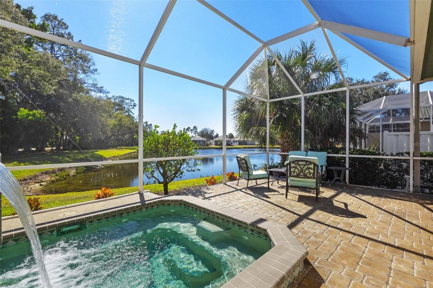 Bring Offers, New List Price, Seller Wants It Sold! New Spa Motor, Ready For You!! Look no further, this low-maintenance lakefront home offers the convenience and ease of the Florida Country Club Lifestyle. The original owners have taken meticulous care and attention to detail in all its upgrades and improvements. The Elida floor plan lives large with 2 spacious bedrooms, 2 full baths, a bonus room with separate study/den. This open light & bright great room/dining floor plan makes life easy to entertain or relax. Out back you will find your very own serene oasis, water and nature views, heated spa with water feature, an oversized lanai for your comfort and entertaining. Other notables are 2019 New roof, 2021 New A/C, 2023 New hot water heater, freshly painted
 interior rooms, Australian Cypress wood flooring, Luxury vinyl flooring in bedrooms, plantation shutters, crown molding, light kitchen cabinetry,
 granite countertops and backsplash, stainless steel appliances, designer lighting & 2 Brand New fans, built-in cabinets in garage, paver brick walk
 and driveway, and so much more! Whether you're seeking an active or a more relaxed environment, Rosedale has something for everyone! With
 the social membership to the Rosedale Golf & Country Club, you can enjoy amenities of tennis, bocce courts, 22,000 square foot clubhouse with a
 heated junior-size Olympic swimming pool, fitness center and daily workout classes and access to personal trainers. The Clubhouse features a
 full-service restaurant that hosts numerous social events and activities throughout the year. For the avid golfer, Rosedale Golf and Country Club
 offers various levels of golf memberships. HOA fees conveniently include cable & internet, yard care maintenance, exterior painting, roof cleaning,
 2-24/7 manned gates, and 2 dog parks. A meticulously maintained community conveniently located just east of I-75 off SR-70 conveniently
 located to restaurants, shopping, theater, UTC mall, sporting events, hospitals, Sarasota/Bradenton Airport, great schools, and some of the best
 beaches in the Country! No Mandatory Memberships, No CDD fees! Hurry this one will not last!!!