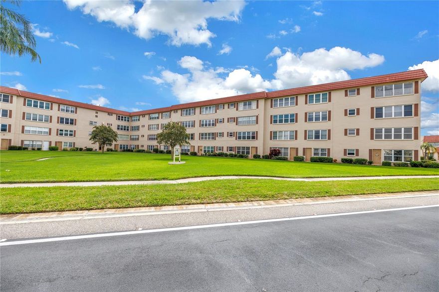 Tucked away in a serene, gated 55+ community, this desirable 2-bedroom, 2-bath corner-unit condo offers both comfort and convenience. Overflowing with natural light, the open-concept layout welcomes you into a spacious living area perfect for relaxing or entertaining. The kitchen features updated cabinetry, a generous breakfast bar, and gas cooking—plus a brand new (2024) gas HVAC system, helping to keep energy costs low.

The monthly HOA fee of $760 includes a wide range of services and amenities: cable, gas, water, sewer, trash, exterior building insurance, pest control, landscaping, building maintenance, access to the community pool, recreational facilities, and 24/7 gated security.

Located in the vibrant Long Bayou community, residents enjoy a variety of activities including tennis, pickleball, shuffleboard, billiards, a library, craft room, and a clubhouse that hosts regular events, dinners, and live entertainment. Just minutes from the beach, shopping, dining, and the scenic Pinellas Trail—this home truly offers it all.

Don’t miss your chance to own this fantastic property—schedule your private tour today!