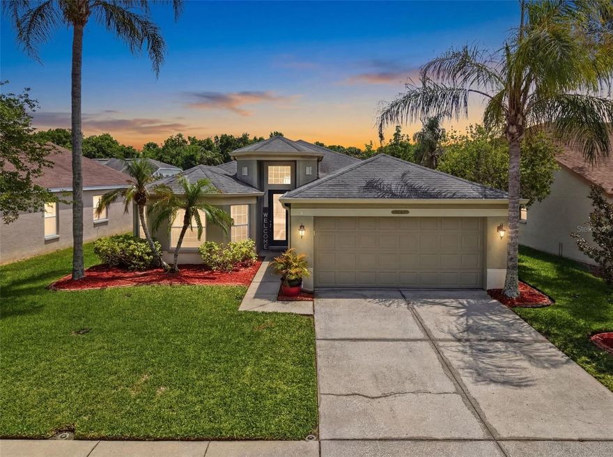 Location, Location, Location! Welcome to your dream home in the heart of Wesley Chapel! This beautifully maintained 4-bedroom, 2-bathroom home offers the perfect blend of character and modern convenience.
Step inside to discover an inviting open floor plan enhanced by volume ceilings featuring custom ledges, adding a unique architectural touch and plenty of space for your personal decor. The heart of the home is the chef-inspired kitchen, which boasts sleek granite countertops, a decorative tile backsplash, and high-end stainless steel appliances. You will also find an abundance of cabinetry and a separate pantry for all your storage needs. Relax in your private sanctuary with a screened-in lanai located just off the living room—perfect for enjoying Florida’s year-round sunshine. The property also features a 2-car garage and a fully privacy-fenced yard, providing a secure and spacious area for pets, play, or weekend gatherings.
Situated in one of the most sought-after areas of Pasco County, this home offers unparalleled convenience for any lifestyle. You are minutes from I-75 for an easy commute to Downtown Tampa and the airport. Retail enthusiasts will love being near the Tampa Premium Outlets, The Shops at Wiregrass, and The Grove. Additionally, the home is in close proximity to major medical centers and AdventHealth. For those who love the outdoors, take a short drive to Florida’s world-famous gulf beaches or spend a day exploring the crystal-clear waters of local natural springs.
Low HOA - only $60 a year! New carpet in bedrooms!
Don’t miss this incredible opportunity to own a piece of paradise in a booming community. Schedule your private showing today!