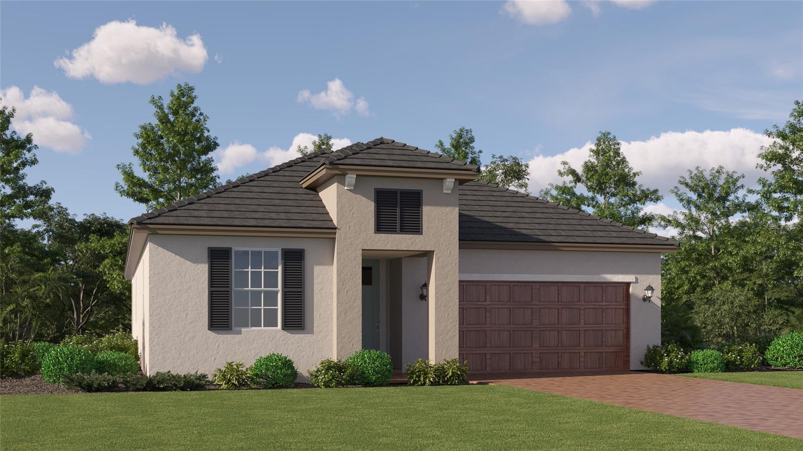BRAND NEW HOME!! - This spacious single-story home features both a storage space and multipurpose flex space for comfortable living. The stylish kitchen, family room and dining room cohesively flow into a serene patio for indoor-outdoor entertaining. The expansive owner’s suite with a spa-like private bathroom provides a serene retreat, while two additional bedrooms are ideal for overnight guests. The Manors is a collection of new homes for sale exclusively for active adults 55+ at Mirada, a masterplan community in San Antonio, FL. Homeowners can play friendly games at the sport court or spend a peaceful afternoon at the pool or picnic area. The local city boasts several dining and shopping options at Wesley Chapel, The Shops at Wiregrass and Tampa Premium Outlets. Discover the nation’s largest lagoon at Mirada, a Lifestyle community offering new homes for seasonal or year-round use exclusively for active adults ages 55+ in San Antonio, FL. Prices, dimensions and features may vary and are subject to change. Photos are for illustrative purposes only.