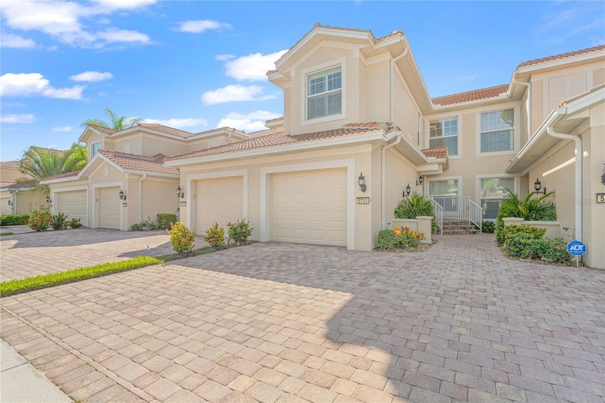 THIS IS AN ANNUAL RENTAL Located in The Isles on Palmer Ranch. This 2nd floor, spacious 3 bed/2 bath condo has 1,863 square feet of living space with generously sized living and dining areas. Significant upgrades including granite and stone countertops, tiled backsplashes, updated light and fan fixtures, wood cabinets, and more! Eat-in kitchen as well as a dining room - so either could also be used as office space for those who work remotely. The rear screened lanai possesses an exceptional unobstructed lake view. Attached one-car garage, and ample parking outside with a dedicated driveway/street parking. The community itself is "amenity filled" with a clubhouse, fitness center, community pool, lighted tennis and pickleball courts, plenty of communal parking, a kitchen and private room which can be used for functions and lastly a pergola with a lake view. Located in sought after Palmer Ranch, it's conveniently located to Osprey/Nokomis/Venice, I75, various restaurants, shopping, walking trails and other amenities. 1st/Last/Security required for move in. Credit/background/eviction search checks on all applicants.
