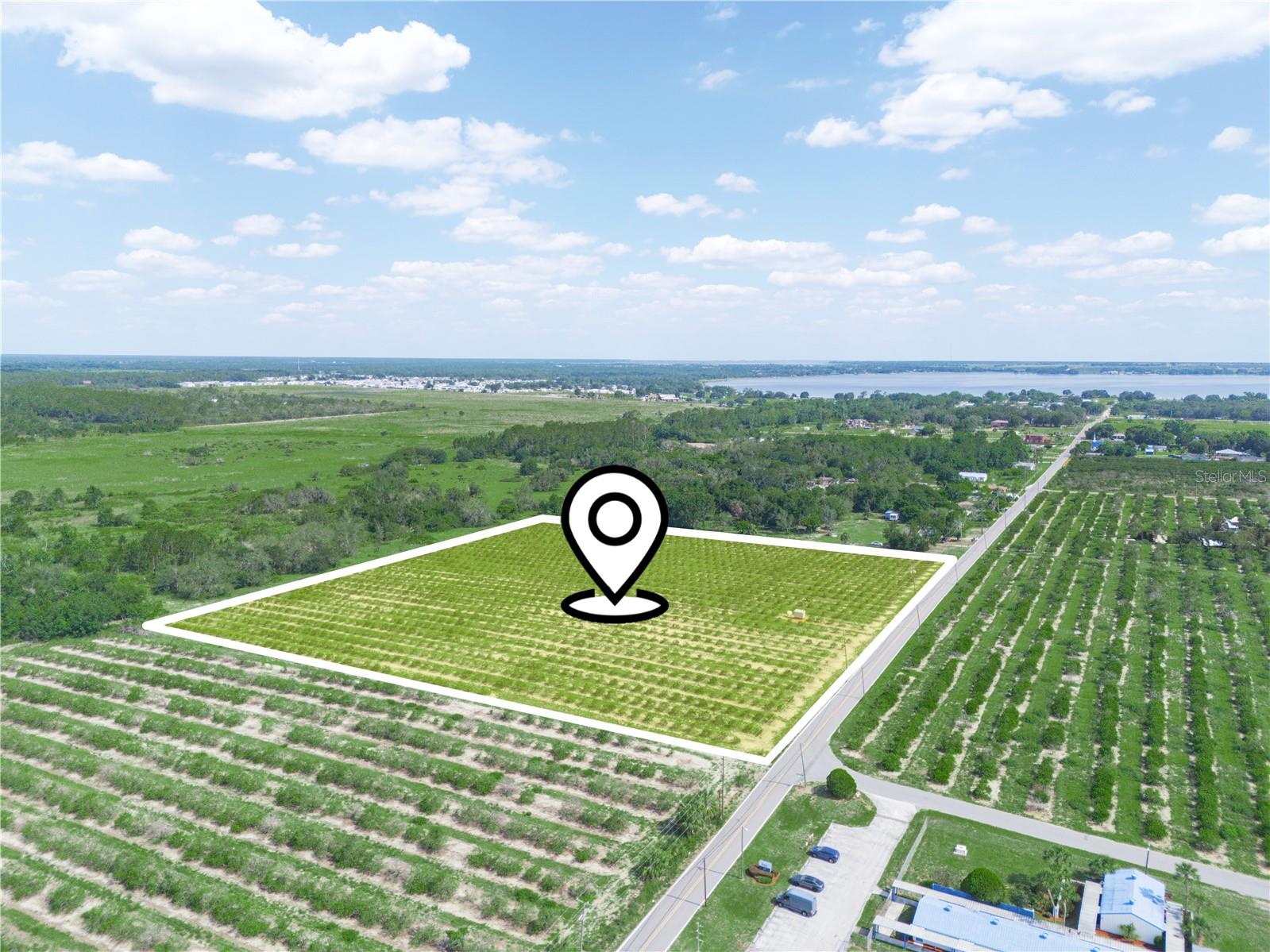 ALMOST 10 ACRES (9.66) ON A PAVED COUNTY ROAD IN A RURAL SETTING. PROPERTY IS CURRENTLY PLANTED IN AN ORANGE GROVE AND HAS A 6 INCH "DEEP" WELL WITH A ELECTRIC TURBINE ENGINE. THE AREA HAS ANOTHER GROVE TO THE SOUTH. THERE ARE SOME LARGE HOMES JUST SOUTH OF THIS PROPERTY ON 5 & 10 ACRE PARCELS. THE WELL IS STRICTLY FOR AGRICULTURAL PURPOSES. IT WOULD WORK WELL FOR ANIMALS AND CROPS. THIS PROPERTY IS LOCATED A LITTLE OVER AN HOUR TO ORLANDO/TAMPA TO ENJOY ALL ATTRACTIONS, 2 INTERNATIONAL AIRPORTS, THE GULF OF AMERICA (BEACHES & CRUISES), AND NEAR LEGOLAND & BOK TOWER!
ENJOY BUILDING YOUR "NEW" HOME AND HAVING ANIMALS AND GARDENS IF YOU WISH! DON'T MISS THIS ONE!