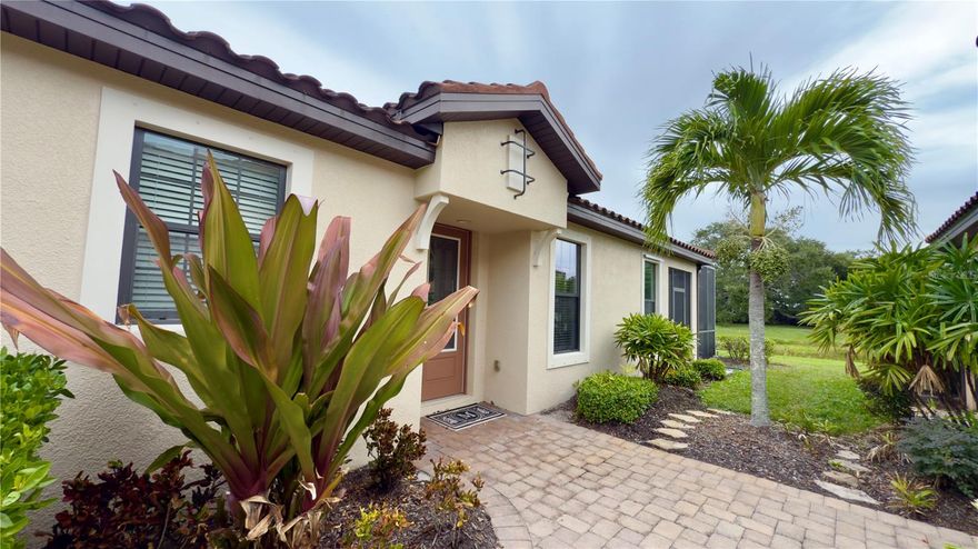 RESORT STYLE LIVING at ESPLANADE BY SIESTA KEY-For Lease. RENT this spacious and well appointed THREE BEDROOMS AND A DEN furnished VILLA home that has everything you will need to relax and enjoy your stay in paradise. AVAILABLE for a two month or longer lease. Open great room plan that leads to an extended screen lanai with serene water views. The partially covered lanai features a fully equipped outdoor kitchen including a mini-fridge, BBQ, and sink. Just perfect for home entertaining. Porcelain plank flooring throughout. Split plan offers privacy for guests and family. Two car garage. Gated community, Esplanade at Siesta Key offers resort style ammenties with a heated zero-entry pool and spa, amazing fitness center, tennis and pickle ball courts, fabulous clubhouse, on site manager, and club house coordinator. Ideal location to Siesta Key beaches and village, Downtown Sarasota, shopping and restaurants. Call today for more information and schedule a showing. OPEN for 2026 SEASON Reservations. Monthly Rates for Janaury through April $6500 month and $3800 for May thorugh December.