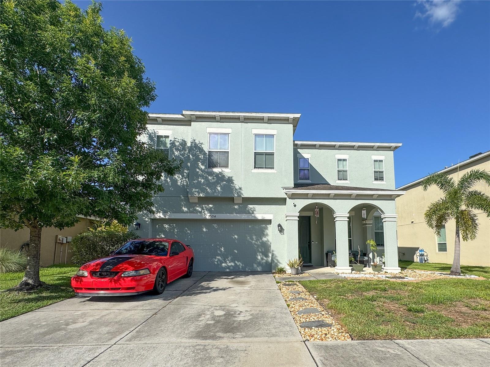 Welcome to this stunning 5-bedroom, 3-bathroom home in the desirable Dupree Lakes community! Featuring a bright open kitchen with stainless steel appliances, two large living areas, a huge fenced backyard —this home is perfect for entertaining and everyday living. Upstairs offers spacious bedrooms, including a luxurious primary suite with a walk-in shower, soaking tub, and dual vanities. Enjoy access to resort-style amenities like a community pool, playground, and more. Conveniently located near top-rated schools, shops, and restaurants.