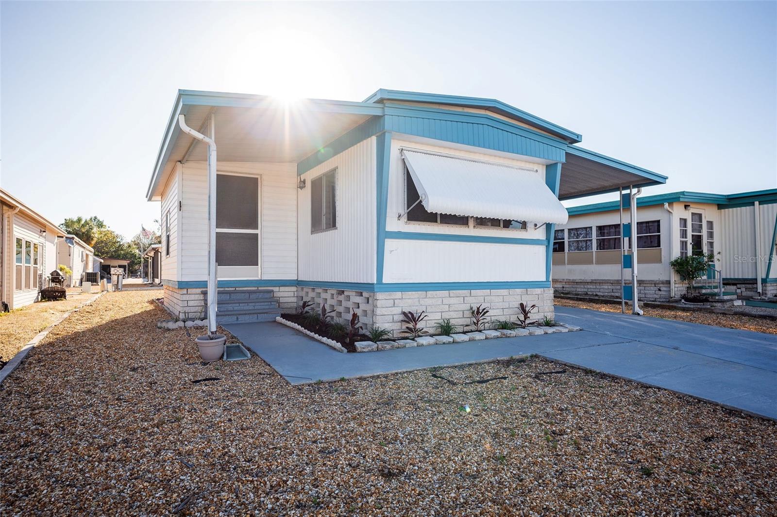 Welcome to Ponderosa Park, a rare 55+ community where you own the land—no lot rent! Enjoy a low annual HOA and fantastic amenities, including a clubhouse, pool, shuffleboard, and community events.
This charming 2-bedroom, 1-bathroom single-wide home features a bonus room and a utility room/workshop with washer and dryer hookups. Recent updates include new LVP flooring for durability and low maintenance, along with fresh interior and exterior paint. Open floor plan and quiet Florida style community. No flood insurance required.
Conveniently located just minutes from Hudson Beach, with easy access to US-19 and SR-52, as well as nearby shopping, dining, and entertainment.
Don't miss this opportunity—schedule your showing today!