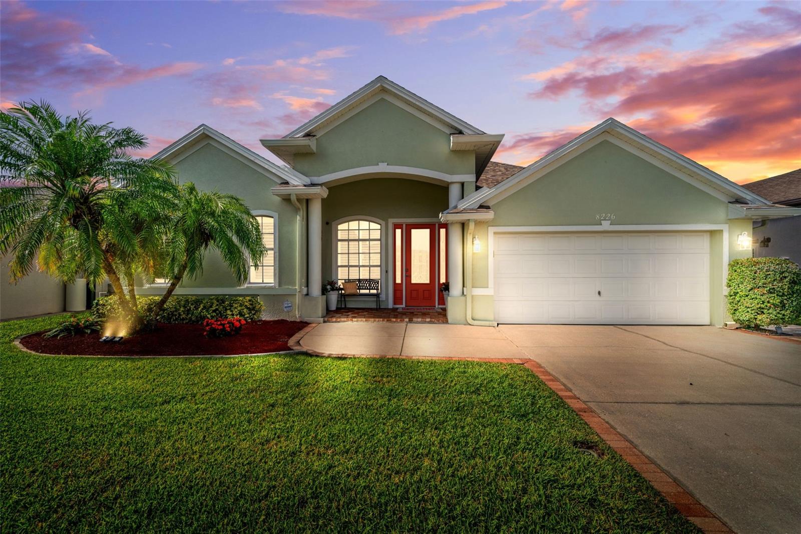 Stunning Executive Home with heated pool, pond views and Ultimate Privacy in Wild Oaks Neighborhood! If you're seeking a move-in-ready, updated home in a quiet, established neighborhood where peaceful living meets convenience, this is the one. Discover this RARE gem tucked inside the highly sought-after Wild Oaks subdivision. A serene, well kept hidden neighborhood that feels private and peaceful, yet is just minutes from shopping, dining, and world class beaches. Built in 2005, this executive-style home boasts an updated, modern floorplan, ultra-low HOA fees, and a level of charm and quality that is hard to find. You'll fall in love with this home's pristine curb appeal with manicured landscaping and a lush green lawn with full irrigation. Step through the elegant glass front door into a welcoming foyer flanked by formal living and dining spaces that flow seamlessly into the heart of the home. With wood-look tile flooring, 10' ceilings, as well as gorgeous plantation shutters throughout the home that provide privacy while still letting in natural light. The kitchen is recently updated with soft close cabinetry, crown molding and under cabinet lighting, gleaming quartz countertops, stainless steel appliances, lighted tray ceiling, and a full size pantry. An enlarged spacious island with extra storage and a cozy bay-window breakfast nook overlooking the expansive family room that is perfect for entertaining or relaxing with loved ones. The split bedroom layout offers optimal privacy. The luxurious primary suite features a tray ceiling, updated spa-like bath with dual vanities, a walk in shower, quartz countertops, and a huge California style walk in closet. On the opposite side, you'll find three additional bedrooms, including a unique double room layout ideal for a child's bedroom and adjoining playroom, a teen suite, in-law setup, or easy conversion to two separate bedrooms with individual access. The indoor-outdoor connection is exceptional. Large sliders from the kitchen, family room, and master suite all open to a fully screened lanai and heated pool, framed by a covered lanai for outdoor dining, tv viewing, and serene views of a tranquil pond teeming with turtles, storks, ducks, and other Florida wildlife. Its your own private nature show-every day. The fully fenced backyard includes easy to maintain landscaping and a gorgeous flowering vine hedge for privacy.
Roof (2023)
Exterior Painting (2023)
Pool Heater and remote system (2022)
AC (2020)
Water Heater (2020)
Floors (2020)
Interior Painting (2020)
Pool, Solar heat, and equipment (2019)