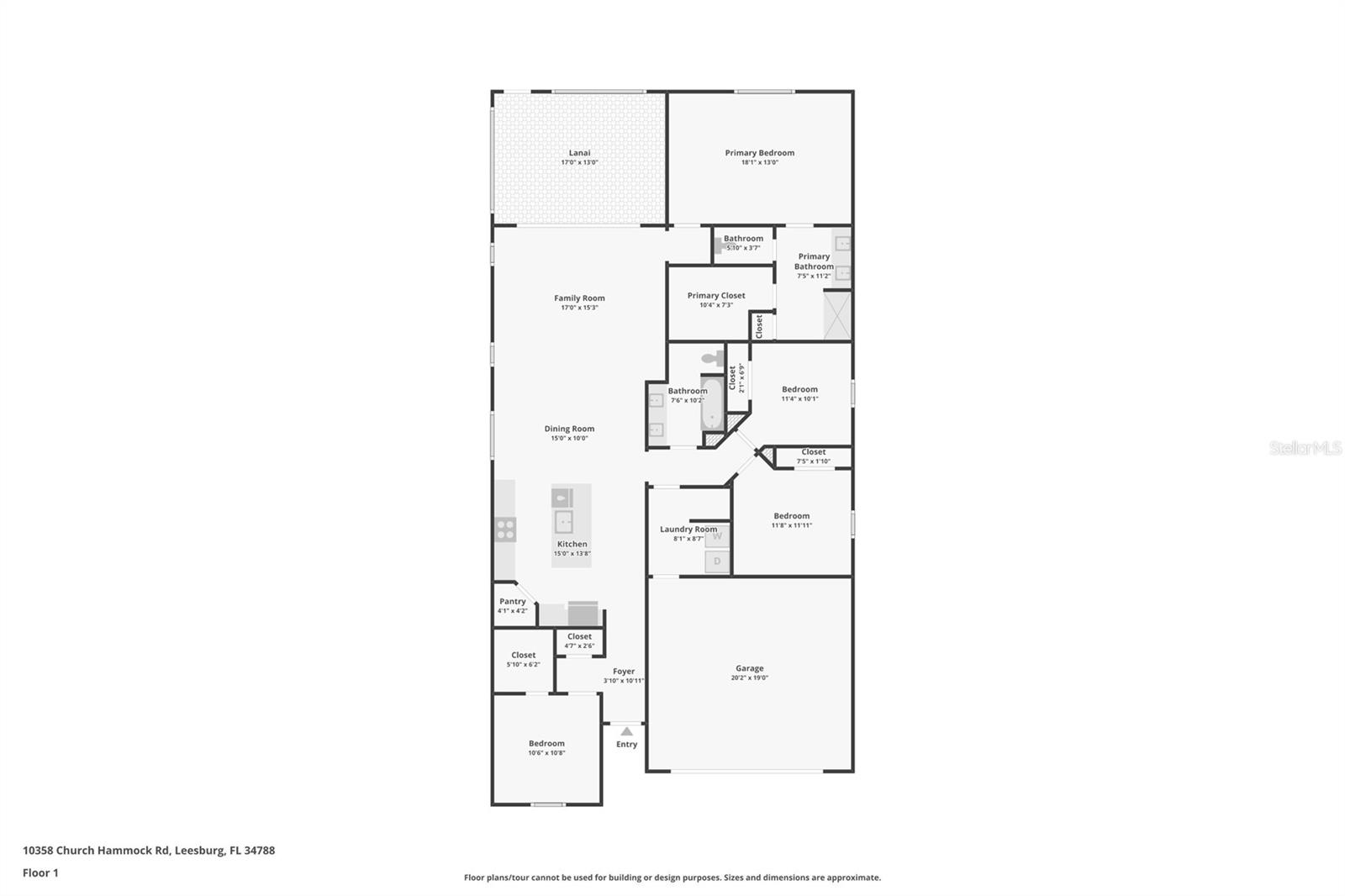 10358 CHURCH HAMMOCK ROAD