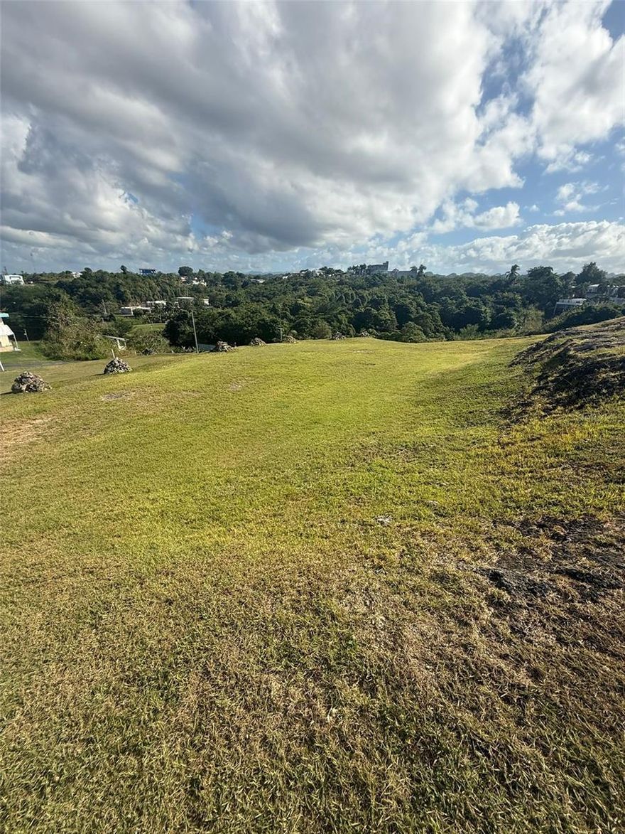 Unique opportunity in a community with sea views and controlled access. Located between Arecibo and Hatillo.
Are you looking for a space to build the home of your dreams in one of the best areas of Arecibo? This corner lot offers location, security, and a spectacular environment.
Highlighted Features:
Controlled access
ommunity with sea views
Just minutes from Plaza del Atlántico Shopping Center
Close to hospitals, universities, shops, and schools
HOA fee: $20 monthly
Size: 2,379 m²

This is the ideal place for those seeking privacy, convenience, and a pleasant living environment or investment opportunity.
