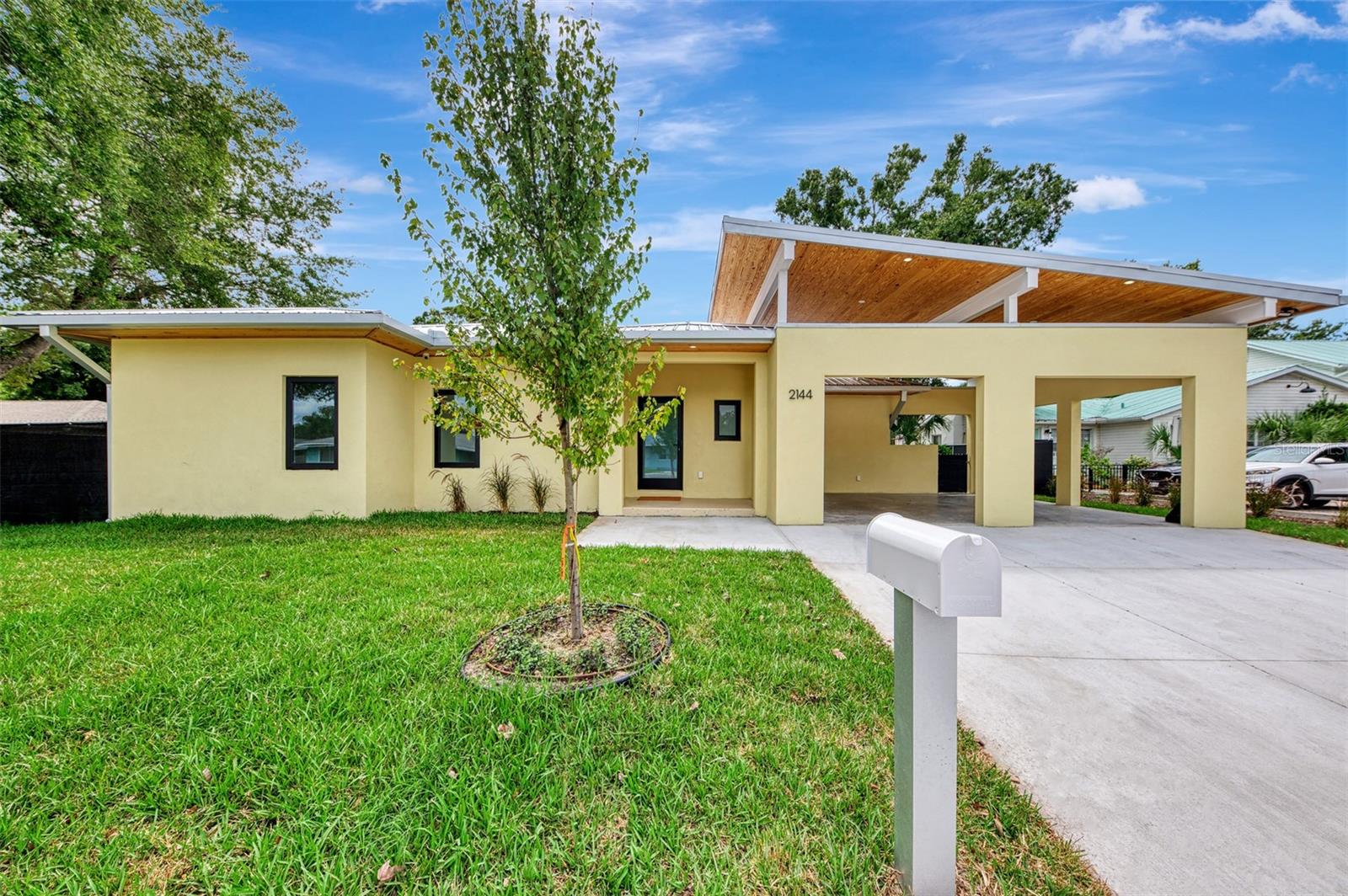 AVAILABLE AUGUST 4th -
Welcome to luxury living at 2144 Webber Street in Sarasota, FL. This modern 3-bedroom, 2.5-bathroom sanctuary offers 1,650 square feet of meticulously designed living space, seamlessly integrating sleek, contemporary features with cutting-edge smart home technologies. Every corner of this home is crafted for comfort and style, inviting you to enjoy a light and airy ambiance.
The spacious living area flows effortlessly into a contemporary kitchen, ideal for both casual dining and grand entertaining. Enjoy the convenience of upgraded appliances and hurricane-rated windows that ensure security and peace of mind amidst Florida's vibrant climate.
Step outside to discover your private oasis—a covered patio opens to a fully fenced yard, perfect for leisurely afternoons and intimate gatherings. Embrace the convenience of amenities such as air conditioning, central heating, in-building laundry facilities, and pet-friendly accommodations.
Ideally situated, this property offers easy access to the vibrant scenes of Downtown Sarasota, the stunning beaches of Siesta Key and Lido, and the bustling St. Armand's Circle. Here, you'll find a wealth of shopping, dining, and entertainment options at your doorstep.
Experience modern elegance and luxury in a home designed to complement your sophisticated lifestyle. Contact us to arrange a private viewing and discover your next dream home. Lawn service is included in the rent, tenant responsible for all other utilities.
