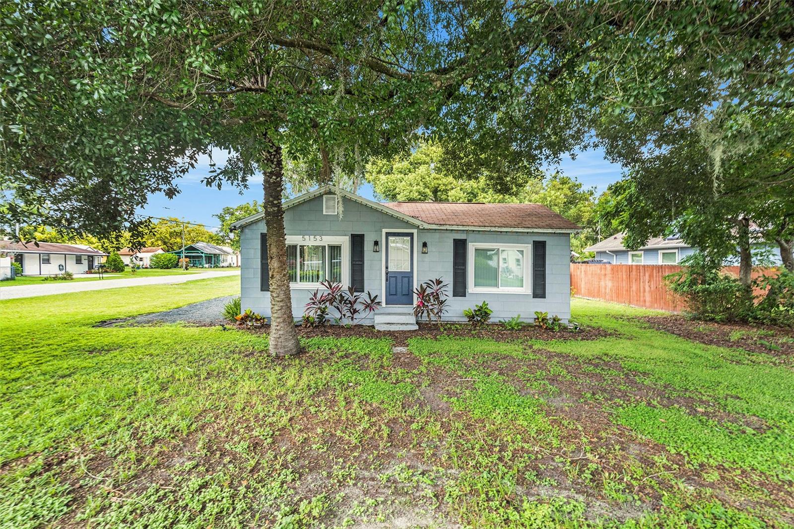 Turn key move in Ready!! This charming two bedroom, one bath is centrally located and super convenient to everything. The home has
been completely remodeled in 2023 including new kitchen, new bathroom, new flooring throughout, fresh paint inside and out, new fans,
new lights, and new electrical. The kitchen was done with new cabinets with a beautiful counter top including a unique tile backsplash. The
bathroom is tile shower walls with new toilet and new vanity. The location is supreme with very quick access to Town Center. Make an
appointment to come and see this sweet home today!