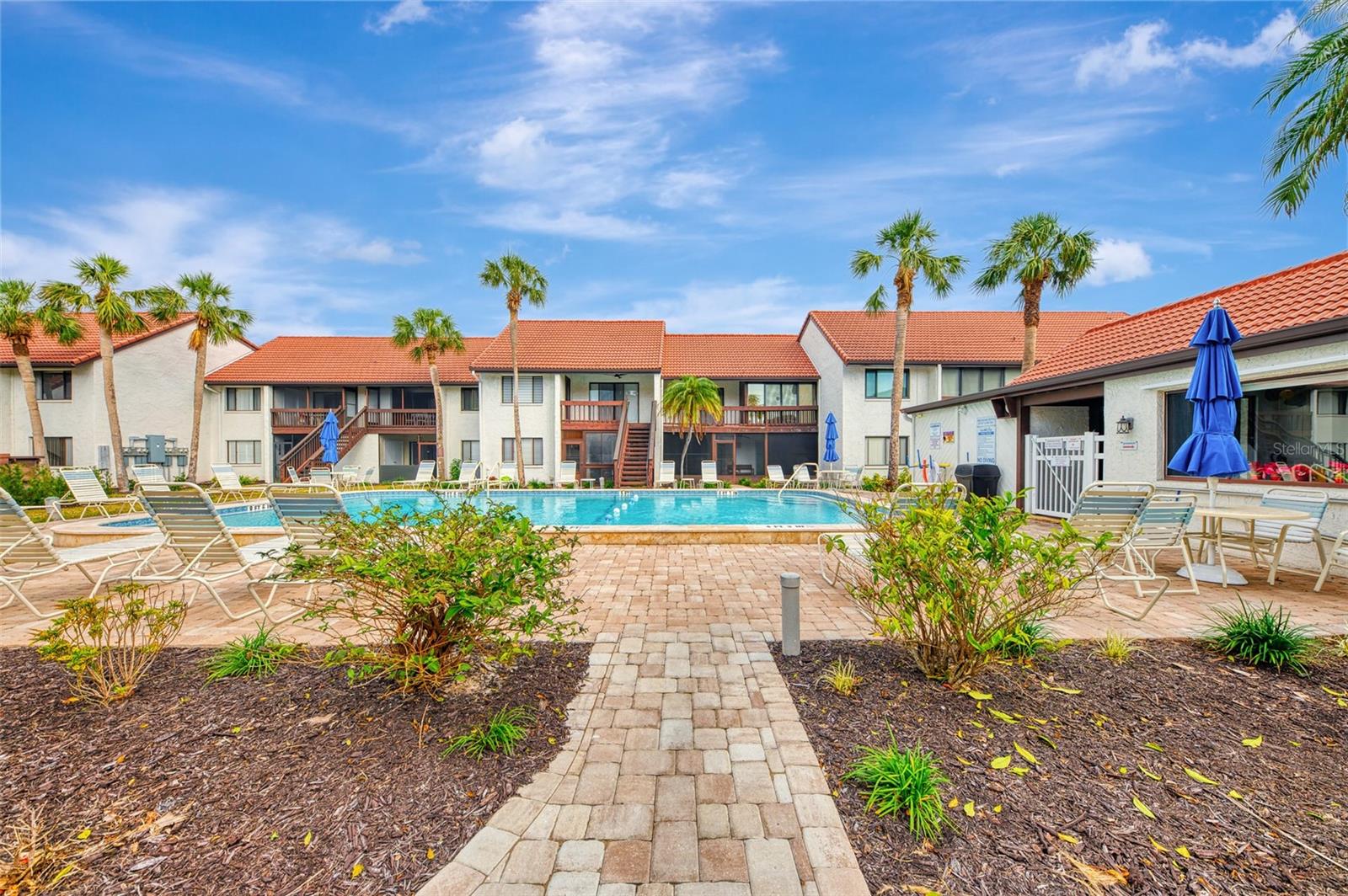AMAZING FIRST FLOOR CONDO IN HIGHLY DESIREABLE CASTEL DEL MARE RESORT. IT HAS BEEN CALLED "THE HIDDEN JEWEL ON THE BAY" BECAUSE OF IT'S IDEAL LOCATION WHICH SERVES AS THE GATEWAY TO SIESTA KEY! AND THIS CONDO IS IN A GREAT AREA AS YOU COULD WALK FROM THE LANAI DOOR AND BE RIGHT AT THE POOL AND LAUNDRY ROOM. YOU WON'T FIND ANOTHER UNIT LIKE THIS ONE....WHEN YOU STEP INSIDE THIS UNIT YOU WILL FIND IT COMPLETELY RENOVATED FROM TOP TO BOTTOM WITH AN OPEN-CONCEPT FLOOR PLAN. THE KITCHEN IS AMAZING WITH A LARGE COUNTERTOP WITH A BUILT-IN STOVE AND RANGE HOOD. THERE ARE ALSO 3 BARSTOOLS AND STAINLESS STEEL APPLIANCES. THIS TURNKEY FURNISHED CONDO INCLUDES A SOFABED IN THE LIVING ROOM AND ALL THE FURNITURE. SO YOU CAN JUST PACK YOUR SUITCASE AND MOVE IN! BUT WAIT.....CASTEL DEL MARE OFFERS THE BEST WITH 2 POOLS, ONE ON THE INTERCOASTAL SO YOU CAN WATCH DOLPHINS AND BOATING. TENNIS COURTS, SHUFFLEBOARD, KAYAK RACKS & LAUNCH AREA, AND A BAYSIDE GAZEBO WHERE YOU CAN FISH AND RELAX. WHETHER YOU ARE LOOKING FOR A GREAT INVESTMENT OR A PLACE TO CALL "HOME" THIS CONDO AND IT'S AMAZING LOCATION OFFERS THE "BEST OF THE BEST".