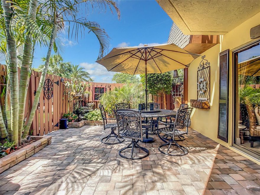 WELCOME HOME TO YOUR PEACEFUL RETREAT! Spacious 2 bedroom, 2 1/2 bathroom townhouse located in the highly sought out community of Cedar Dunes. With over 1300 square feet, this is one of the lowest priced homes & lowest HOA's on all of the beachside! $130 per month. Walk into your extremely large, spacious, outdoor courtyard full of Lush Tropical and Native plants that is fully fenced for maximum privacy! Private Sunbathing at it's Finest. HALF BATH AND LAUNDRY ON FIRST FLOOR AND UNDER STAIRWAY STORAGE MAKE PERFECT USE OF SPACE. UPSTAIRS HAS 2 FULL BATHROOMS . MASTER HAS WALK-IN CLOSET. THERE IS A COZY TILED BALCONY FOR YOUR VIEWING PLEASURE UPSTAIRS AND ACCESSIBLE FROM BOTH BEDROOMS.  RESERVED PARKING SPACE. 3 BLOCKS TO THE BEACH AND MINUTES TO SHOPPING. THERE IS A PRESERVE NEXT DOOR WITH WALKING TRAILS, ETC.: INDIAN RIVER LAGOON PARK. The New Smyrna Beach Lifestyle has so much to offer! There’s always something happening on weekends, Flagler Ave and the beaches, restaurants, shopping, sports… and a warm, welcoming, friendly community. Location, Location, Value! Being sold furnished and As Is. ALL MEASUREMENTS ARE DEEMED TO BE ACCURATE. PLEASE VERIFY ANY THAT ARE IMPORTANT TO YOU. Gene Rankin 407-756-0002 ;Water: City