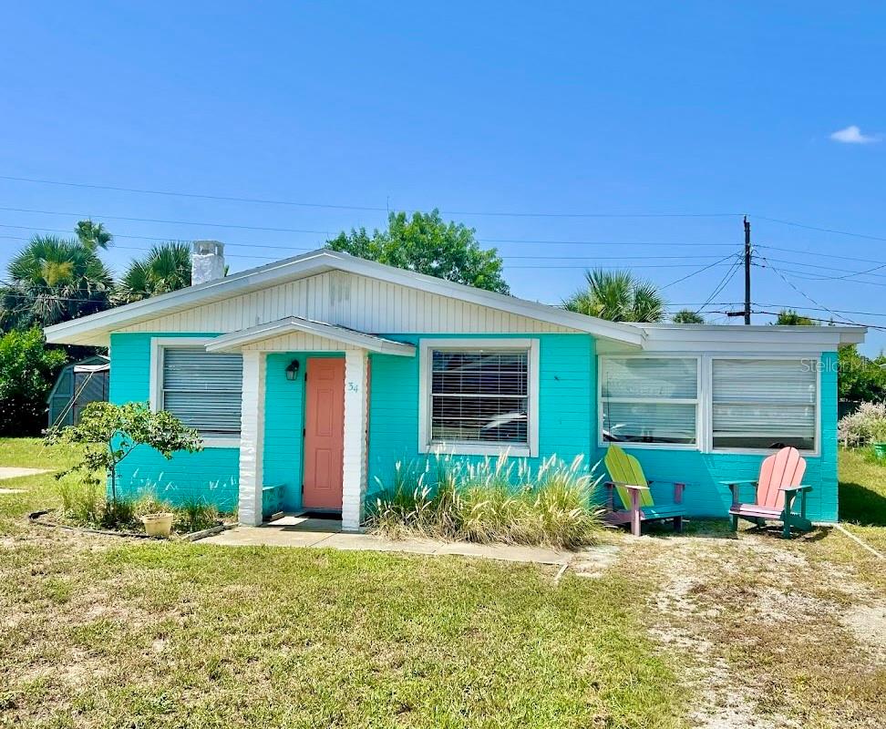 Charming Coastal Bungalow in Ormond Beach – Fully Furnished & Move-In Ready!
Welcome to your perfect beachside escape! This light-filled, beautifully updated bungalow, located steps from the beach, blends modern convenience with that classic Florida charm.
Featuring a newer roof (2020), updated plumbing (2020), and a renovated kitchen with newer appliances, this home is truly turnkey and ready to go. The open-concept layout is warm and inviting, with natural light streaming throughout—ideal for both relaxing and entertaining.
Enjoy outdoor living at its best with a large covered lanai, private area, and a refreshing outdoor shower—perfect for rinsing off after a day at the beach.
Offered fully furnished, including all housewares, dishes and linens, this property is ideal as a primary residence, vacation getaway, or income-generating rental.
Located just a short stroll to the beach, and priced for a quick sale, this is your chance to own a slice of coastal paradise!