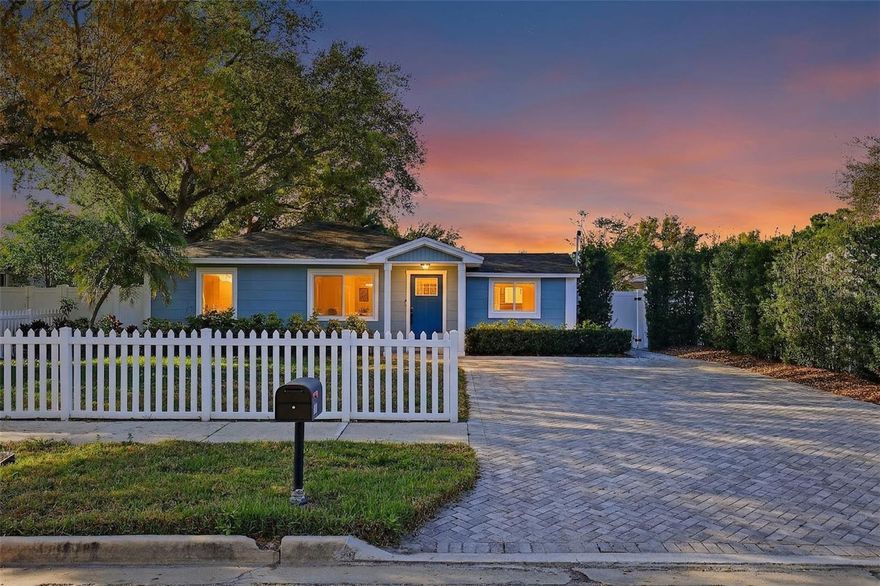 Stunning South Tampa Pool Home with Detached Guest House / ADU – Move-In Ready!

Welcome to this beautifully updated South Tampa retreat offering the perfect blend of modern upgrades, flexible living space, and a private backyard oasis. This exceptional 3 bedroom, 2 bathroom pool home also features a detached ADU/guest house / mother-in-law suite complete with its own full bathroom, creating incredible flexibility for multigenerational living, a home office, guest retreat, cabana house, or potential income-producing opportunity. Total bedroom and bathroom count includes the detached ADU/guest suite with bedroom, closet and full bath.

Originally remodeled in 2017, the home offers a bright and open layout with stylish finishes throughout. The updated kitchen features modern cabinetry, granite countertops, stainless steel appliances, and a sleek subway tile backsplash, all overlooking the spacious living areas with beautiful wood-look laminate flooring that runs throughout the home. Large brand-new windows, Impact-resistant windows (per seller) allow natural light to fill the space while creating a warm and inviting atmosphere.

The private primary suite provides a relaxing retreat with an ensuite bathroom featuring dual sinks and a beautifully updated walk-in shower, while two additional bedrooms provide comfortable space for family, guests, or work-from-home needs.

Step outside and enjoy your own private courtyard-style pool oasis, perfectly positioned between the main home and the detached guest house, creating a resort-style setting ideal for entertaining or relaxing. The backyard also features lush landscaping, a mulched dog run along the east side of the home, and a convenient storage shed. Backyard is completely fenced in for your convenience.

The detached guest house provides an incredible bonus space with its own full bathroom, making it ideal as a guest suite, private office, gym, art studio, pool cabana, or additional bedroom.

Significant upgrades provide peace of mind and include new HVAC system in 2025, guest house in-wall AC replaced in 2025, refrigerator replaced in spring 2025, electrical main breaker panel replaced in 2021, water heater replaced in 2021, new paver driveway installed in 2019, attic insulation added in 2019, ductwork updates completed between 2018 and 2025, and all above-ground plumbing replaced since 2018.

Located in a highly desirable South Tampa location, this property offers convenient access to downtown Tampa, Hyde Park, MacDill Air Force Base, major hospitals, shopping, dining, and entertainment.

Homes offering a private pool and detached guest house in South Tampa are rare, and this beautifully updated property is truly move-in ready. Schedule your private showing today.