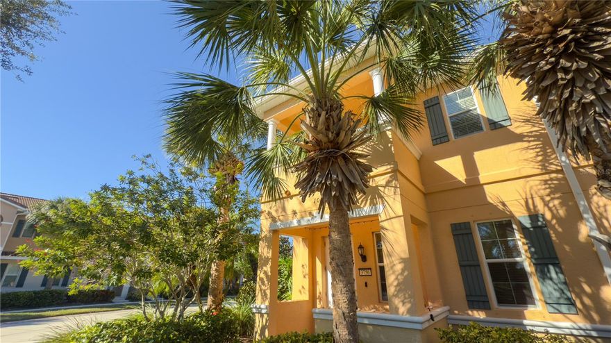READY for your SEASONAL stay or short term LEASE. This stylish THREE BEDROOM FURNISHED Townhouse is exceptional. Corner unit facing a serene pond view surrounded by tropical palms and landscaping. The SAN MICHELE community features a large heated pool with paver deck, two lighted tennis courts, walking trails, grilling area, playground and a pond side gazebo. Located just off of University Parkway, close to Downtown Sarasota and the beaches, Sarasota Airport, University Town Center and I-75. This lovely townhouse is tastefuly furnished and has no carpeting. One car private garage. Available now through May 2026. Utilities and Internet Included. Monthly rates for Janaury through April $3800 and November and May $2500. Sorry NO PETS.