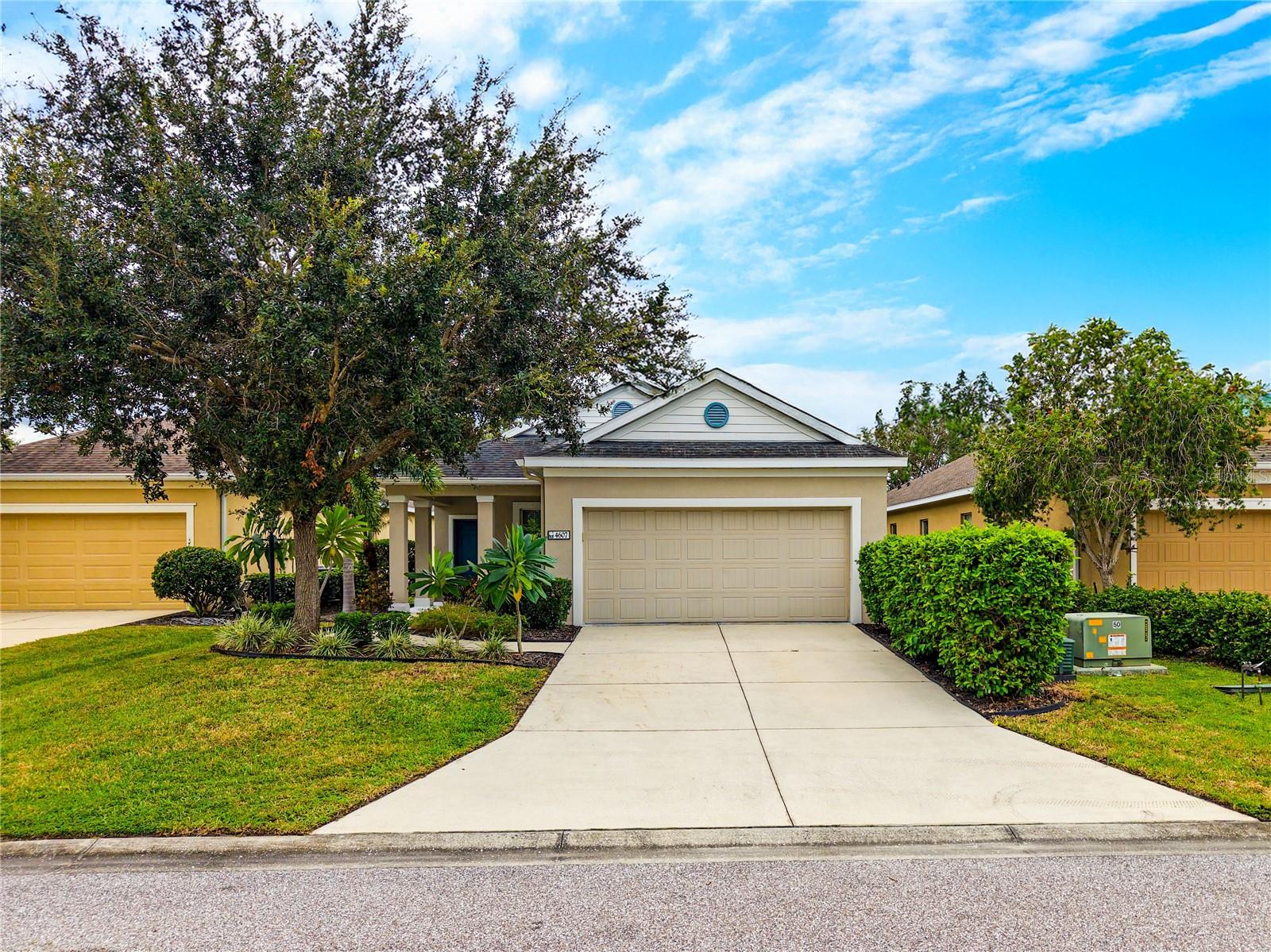 Welcome to 4607 Summerlake Circle, a charming single-story home in the highly sought-after Forest Creek community in Parrish. Built in 2015, this well-maintained residence offers 3 spacious bedrooms and 2 full bathrooms across approximately 1,495 square feet of living space.
Step into the inviting living room, where tray ceilings and an abundance of natural light create a warm, open atmosphere. The kitchen features ceramic tile flooring and is equipped with modern appliances including an oven, microwave hood, range, dishwasher, and disposal—ideal for everyday living and entertaining. The primary bedroom is a peaceful retreat, complete with dual walk-in closets and an en-suite bath. Two additional bedrooms in the split floor plan offer privacy and flexibility for guests, family, or a home office.
Out back, enjoy Florida living year-round on the screened lanai overlooking the backyard—perfect for relaxing or entertaining. The home sits on a 0.15-acre lot with a full irrigation system to keep your landscaping looking its best.
Forest Creek is a gated community known for its scenic walking trails, lakes, and natural beauty. Residents enjoy a range of amenities including a resort-style pool, basketball court, dog park, clubhouse, and playground. With an HOA fee of just $30 per quarter, this neighborhood offers exceptional value in a tranquil setting with convenient access to shopping, dining, and major roadways.
Don’t miss the opportunity to make this lovely home your own!