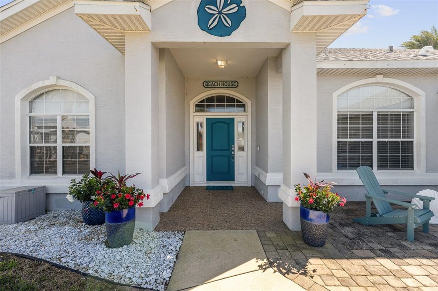 Welcome to a Private Coastal Retreat -  No HOA, Private Beach Access, and the Florida Lifestyle You’ve Been Waiting For.

Private community beach access  is steps from your front door. Nestled in the coveted Hammock community, this 3-bedroom, 2-bathroom home is a tasteful coastal retreat that has been beautifully remodeled, decorated, and meticulously maintained. No HOA means no restrictions making this an exceptional opportunity for a short-term rental investment or a peaceful full-time residence in one of Flagler County’s most serene, sought-after neighborhoods.

Inside, engineered hardwood floors flow throughout an open-concept floor plan that connects the living, dining, and kitchen areas with large windows providing an abundance of natural light. The kitchen impresses with quartz countertops, stainless steel appliances, generous storage, and a breakfast nook with tranquil views of the landscaped backyard.

The primary suite is a true retreat, featuring a luxurious en-suite with an oversized jacuzzi tub, separate shower, and two walk-in closets. Two additional bedrooms for flexibility for guests, a home office, or a fitness space.  This home is turnkey ready for whatever lifestyle you envision.

Step outside to your private outdoor oasis with a gorgeous screened and covered patio with fully fenced yard, perfectly suited for quiet evenings under the Florida sky. A private outdoor shower is perfect for the beach lifestyle.  Plenty of room for a pool.  The dog-friendly community and proximity to private beach access make this a destination guests and owners alike will never want to leave.

Completing the package: a 2-car garage, ample parking, and top-rated schools nearby.

Whether you’re looking for an income-producing coastal getaway or your own peaceful forever home this one checks every box. Schedule your private showing today.