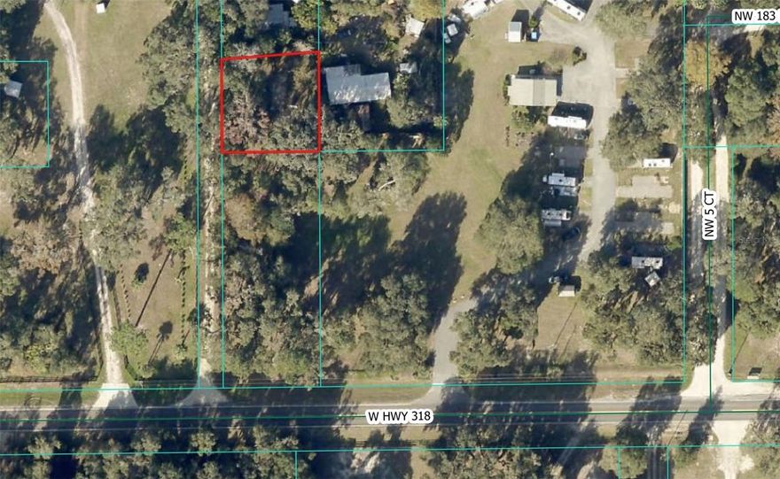 The lot is already equipped with a well, septic, and a power pole from an old mobile home that has been removed. The lot is conveniently located near Orange Lake between Gainesville and Ocala. Only 6 short miles to the interstate, and within minutes to boat ramp to access Orange Lake.