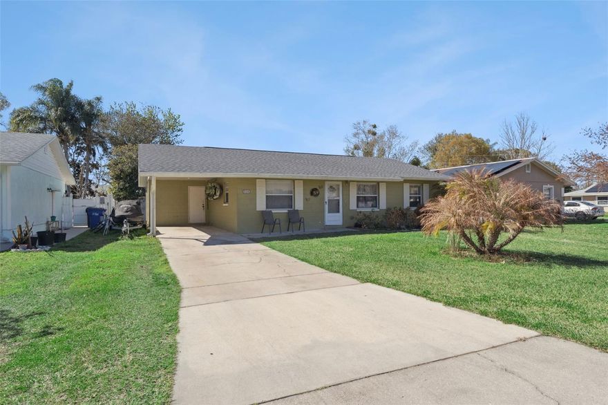 Discover your dream home Nestled in the heart of the charming St. Cloud. This inviting single-story residence boasts 3 bedrooms, 2 bathrooms, and a generous 8,581-square-foot lot, offering ample space for both indoor and outdoor living. Step inside to find a beautifully updated kitchen, perfect for culinary enthusiasts, and enjoy the convenience of tile flooring throughout—eliminating any need for carpet maintenance. The home features a spacious fenced backyard, ideal for leisurely afternoons and outdoor gatherings. The screened-in porch provides a serene setting to unwind while enjoying Florida's pleasant weather. Both bathrooms have been thoughtfully remodeled, ensuring modern comfort and style. Noteworthy updates include a fairly new roof installed in 2023, promising durability and peace of mind for years to come. Just a short drive away, you'll find the stunning Lake Tohopekaliga, renowned for its recreational boating, fishing, and scenic beauty. Nature enthusiasts will appreciate the abundance of nearby parks, including the serene St. Cloud Lakefront Park with its picturesque walking trails and ample picnic spots. Seize this opportunity to make this wonderful property your own and experience the best of Florida living.