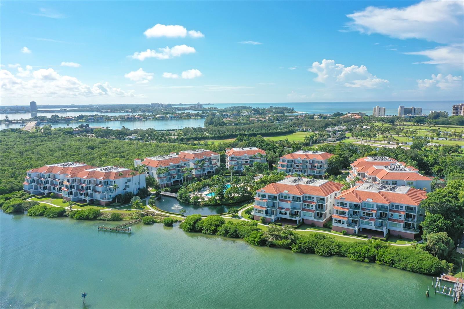 Welcome to Tangerine Bay Club, a gated, resort-style community located on the desirable south end of Longboat Key! This impeccably maintained 2,400 sq. ft. end-unit residence offers a lush, tropical view of Sarasota Bay. Nestled in one of the most sought-after locations on the Key, the home combines safety, having weathered the last two hurricanes unscathed, with unbeatable proximity to St. Armands Circle, downtown Sarasota (just 4 miles away), and Steps to the Dry Dock Marina and Restaurant.
This residence includes a private oversized two-car garage and the rare convenience of a natural gas BBQ hookup on your front patio. The thoughtfully designed floor plan features multiple patio access points, allowing for morning and afternoon sun enjoyment.
Tangerine Bay Club offers a resort-like experience with exceptional amenities: Private access to the Bay Isles Beach Club (just $250 annually, a25-meter freeform heated pool with lap lane, heated spa, tennis and regulation-size pickleball courts, clubhouse with fitness center, vibrant social activities, including group happy hours, pickleball games, and organized excursions to local cultural events.
Additionally, enjoy a freshly renovated boat dock, two kayak launches, a fishing pier, and prime fishing opportunities right on Sarasota Bay. The property also boasts scenic nature walks between Sarasota Bay and the Quick Point Nature Preserve. Longboat Key is one of the top destinations for golf, tennis, fine dining, boating, and world-class fishing enthusiasts. Tangerine Bay Club’s management ensures a carefree lifestyle with no current assessments. Major capital projects—such as building painting and waterproofing, elevator rebuilds, 2024 roof replacements, and exterior tile walkway updates—have all been fully funded without special assessments. Milestone inspections have been completed with no issues.
With its monitored gated entry, pet-friendly policies, and exceptional management, a day dock for fishing or your vessel, Tangerine Bay Club offers the ultimate blend of luxury, convenience, and peace of mind.