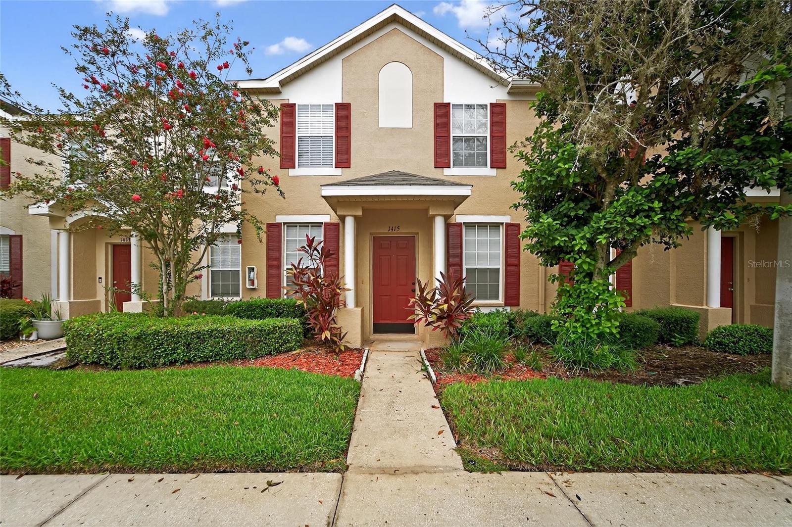 Welcome to 1415 Sedgwick Drive, a beautifully updated end-unit townhome nestled in
the gated community of Meadow Pointe 16, located in the heart of Wesley Chapel.
Designed for low-maintenance living, this spacious home features a thoughtfully designed
floor plan with modern finishes throughout.
As you step inside, you’ll immediately notice the updated tile flooring on the main level that
adds both style and durability. This 3-bedroom, 2.5-bathroom home includes a beautiful patio with an end unit feel when relaxing on the patio.
The open with the option of shade on the lanai offers a peaceful retreat.
The patio is perfect for your morning coffee or winding down in the evenings.
The kitchen is both functional and stylish, featuring stainless steel appliances, updated
countertops, ample storage, and a pantry. A convenient powder room is also located on the
first floor. Upstairs, provides the ideal spot for a home office, play area, or creative
nook. The spacious primary suite features a large walk-in closet and a private en-suite
bathroom. A first-floor laundry room adds to the home’s everyday convenience.
Additional upgrades include updated kitchen cabinets, countertops, bathroom lighting
fixtures, and more. Beautiful landscaping enhances the privacy and curb appeal of this
well-maintained property.
Residents of Meadow Pointe enjoy access to top-rated schools and are just minutes away
from premier shopping and dining destinations, including Tampa Premium Outlets, The
Shops at Wiregrass, BayCare Hospital, and Pasco-Hernando State College. The low HOA
fee includes exterior maintenance, water, sewer, trash collection, and gated community
access.
Community amenities abound with a resort-style pool, clubhouse, fitness center, tennis
courts, playground, and more.
Don’t miss your opportunity to tour this exceptional home—schedule your visit today!