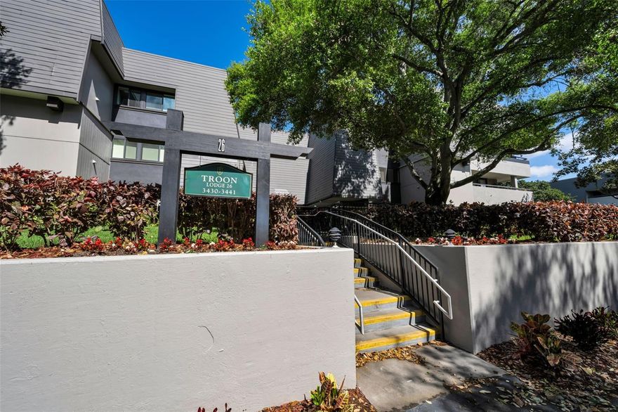 Welcome to this spacious condo offering a variety of wonderful features. The condo is located in the Troon building, one of the communities sought-after permanent buildings, known for its unique features and desirable amenities. 
The building provides underground shared parking garage with two parking spaces. In addition, there are two extra-large locked storage areas, perfect for bikes, holiday décor, furniture or anything else you need to store. Step into your buildings elevator to go to the second floor which is convenient for groceries, etc. 
The home includes a convenient laundry room with a built-in desk, perfect for crafts or a work-from -home space. Step outside and enjoy the large wrap-around patio, ideal for relaxing or entertaining. The layout includes 2 bedrooms, 2 bathrooms, and a den that can also be used as an office, hobby room, additional living space or convert it into a third bedroom. The primary suite features a large walk-in closet and additional closet for storage. The primary bathroom offers a spacious walk-in shower with a built in seat and an additional linen closet. There is plenty of space for family and friends to relax. Enjoy your morning coffee on the wrap-around patio, then stroll to the Salamander Grill/Osprey clubhouse  for a delicious meal, or stop by Fairway's coffee shop for your favorite Starbucks treat. The Lockness Pool-perfect for a relaxing afternoon swim and poolside bites-is a pleasant walk away, while Packard's steakhouse offers an exceptional fine-dining experience right on the resort grounds. For wellness and pampering, the Fitness center and Salamander spa are within walking distance. Innisbrook, home of the Valspar PGA Championship, is celebrated for its world-class amenities, including 4 golf courses, 4 restaurants, 6 pools, tennis courts, Pickleball, Full-service spa and fitness center, Playground and miniature golf course. Location, location, location! conveniently located just 23 miles from Tampa international airport, approximately 15 miles from award-winning Clearwater beach, and close to the charming communities of Dunedin, Tarpon Springs, and St. Petersburg. Come experience the exceptional beauty, amenities, and effortless lifestyle of Innisbrook living.