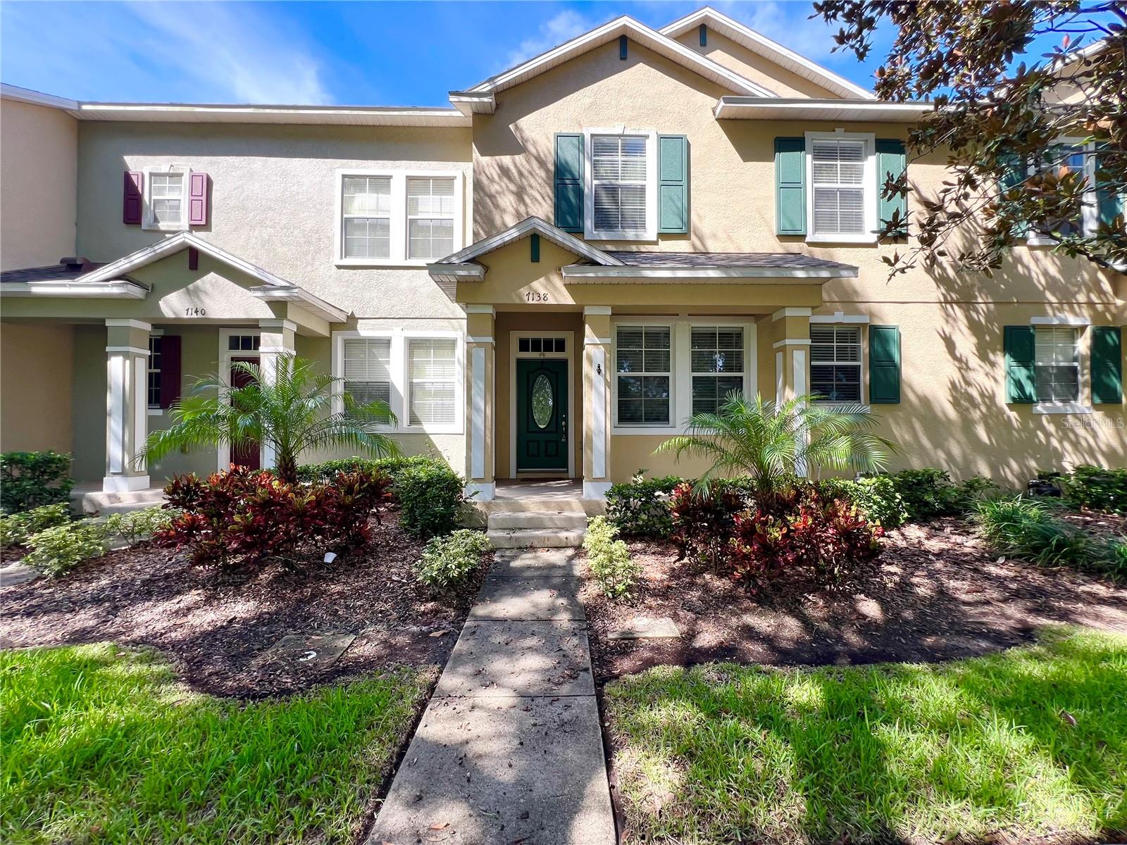 Live in this beautiful townhome in the desirable community of Harmony! Cable and Internet is included! Brand new roof, new interior paint, new luxury laminate flooring, and many more upgrades! Pets allowed. Get access to community owned boats, kayaks, canoes on the 500+ acre Buck Lake. Enjoy access to playground, pools, dog parks, basketball court, sand volleyball court, soccer fields, over 7 miles of walking trails, gym, downtown Harmony with grocery stores and restaurants, and more! This is a 3 bedroom, 2.5 bathroom townhouse with a garage for two cars! There is a water softener system connected to the whole home therefore all water coming out is filtrated which is great for your hair, skin, and cooking. There is a private patio between the home and the garage that can used to entertain. Contact us to see this home today!