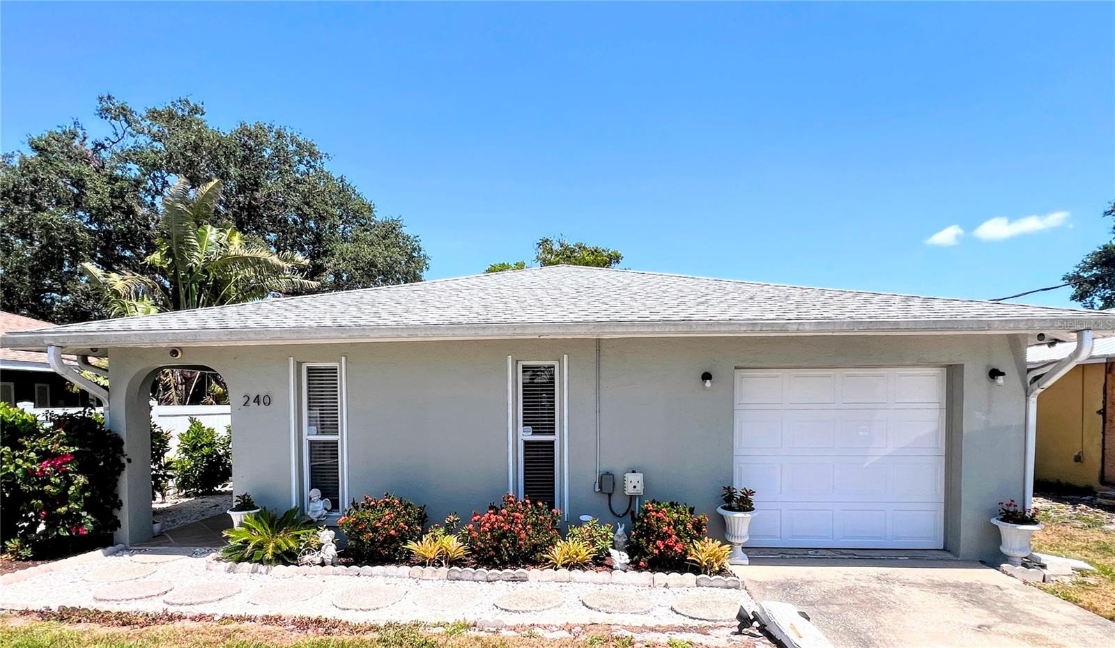 Charming 3-bedroom, 2-bath bungalow with no HOA or deed restrictions—perfect for boaters, RV owners, or anyone seeking freedom and flexibility. Situated in a prime location close to beaches, waterfront dining, the Legacy Trail, Selby Botanical Gardens, Pine View school is 1 mile away (this high school is ranked numbr 18 nationwide and number 1 in Florida), shopping (Walmart Super Center) and Oscar Scherer Park. A kayak launch is conveniently located across the street, and a public boat ramp is just 3 miles away. This well-maintained home features a spacious under-roof lanai added in 2020, newer septic system (2022), newer AC (2023 with 10 year warranty) and a roof replaced in 2016. The lush yard is a tropical oasis with mature fruit trees including lemon, dragon fruit, sapodilla, and loquat. Don’t miss this opportunity to enjoy Florida living at its best with space to store your toys and easy access to the area's top attractions.