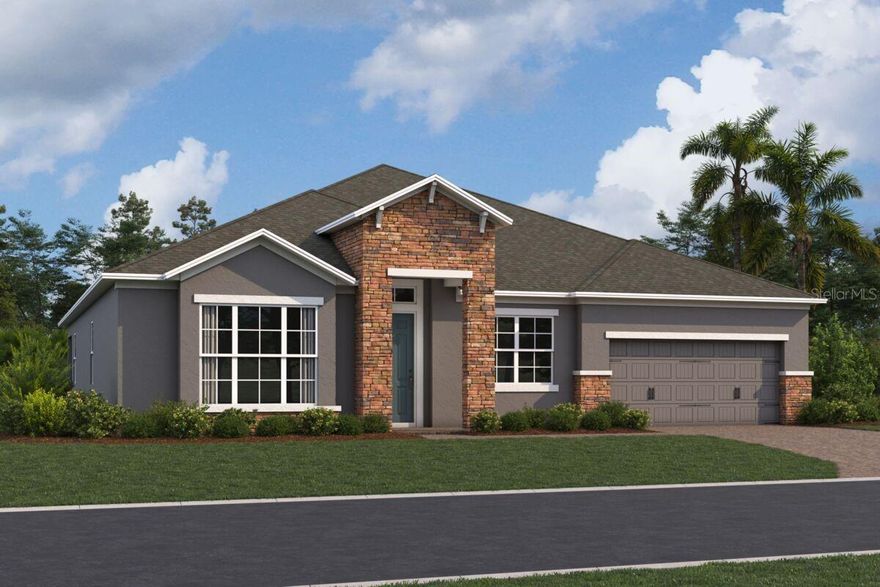 Under Construction. Discover this stunning new construction home at 3326 Wolf Lake Avenue in Apopka. Built by M/I Homes, this two-story residence offers 2,731 square feet of thoughtfully designed living space. Highlights include 5 bedrooms, 4.5 bathrooms, a 2.5-car garage, an open-concept living space, a lanai, and much more! This well-appointed home showcases excellent design quality with attention to detail in every room. The spacious floorplan maximizes functionality while maintaining an inviting atmosphere for families of all sizes. The owner's bedroom adds convenience and accessibility, while the additional 4 bedrooms provide flexibility for growing families, guests, or home offices. Each bathroom is thoughtfully positioned to serve the home's layout efficiently. The neighborhood offers excellent proximity to parks, making it ideal for outdoor enthusiasts and families seeking recreational opportunities. The surrounding area provides a peaceful residential setting while maintaining convenient access to local amenities.