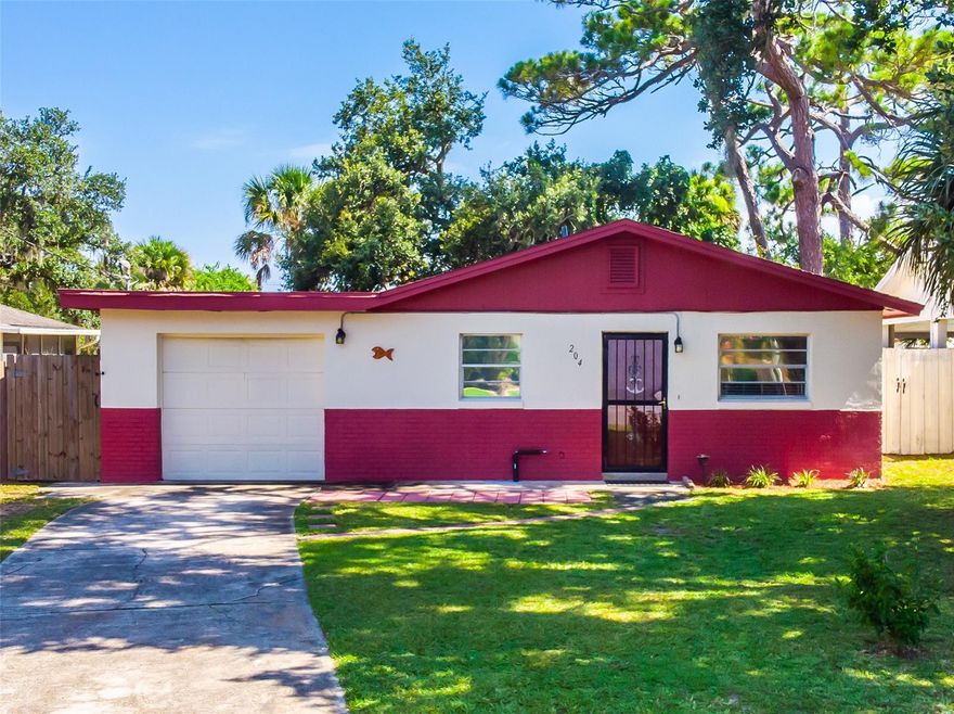 REMODELED BEACHSIDE HOME!  Located just steps from Flagler Avenue, the Intracoastal Waterway, and the beach.  This 3 bedroom 2 bath home is a relaxing retreat.  This remodeled home has an open floor plan, a one car garage, and a screened back porch perfect for entertaining or relaxing after a long day at the beach.  The kitchen offers corian countertops and new cabinets.  Recent updates include: New roof 2014, New A/C and ductwork 2018, Remodeled bathrooms 2018, New Electrical and New Plumbing 2018, New hot water heater 2017, New interior and exterior paint 2017, and extra insulation added in the walls.  The homeowners have done it all! Call today to schedule your showing at this lovely home on your way to the beach or to Flagler Avenue. ;Water: City