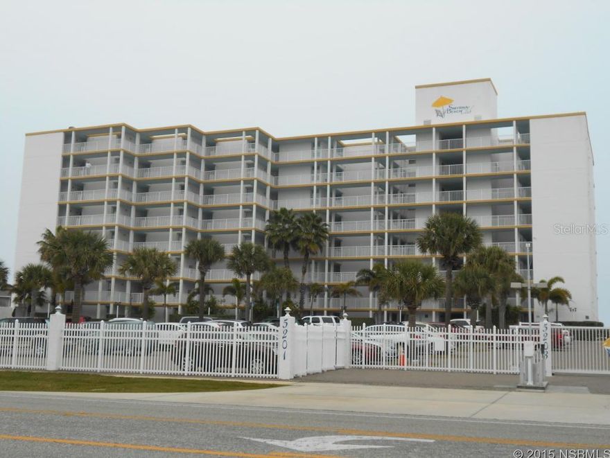 Direct Oceanfront condo home with wonderful views.  Furnished and ready to move in or for investment.  On the car free beach.   Amenities:  Olympic size pool,  Bar-B-Ques, remodeled Club Room,  Gate access,  Tennis courts, Shuffleboard, and gated dog run.  This condo home features guartz counter tops, newly redone master bath with walk-in shower.  There is a storage locker one floor up at the north end for all the summer toys. ;Water: City