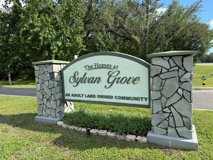 Sylvan Grove Vacant Lot Available For Your New Custom Manufactured Home in 55+ Community!  Sylvan Grove Features a Sparkling Inground Community Pool and Clubhouse, and is a Pet Friendly Area About 15 Minutes South of Downtown Brooksville, 45 Minutes North of Tampa Airport, and About 30 Minutes to the Coast.