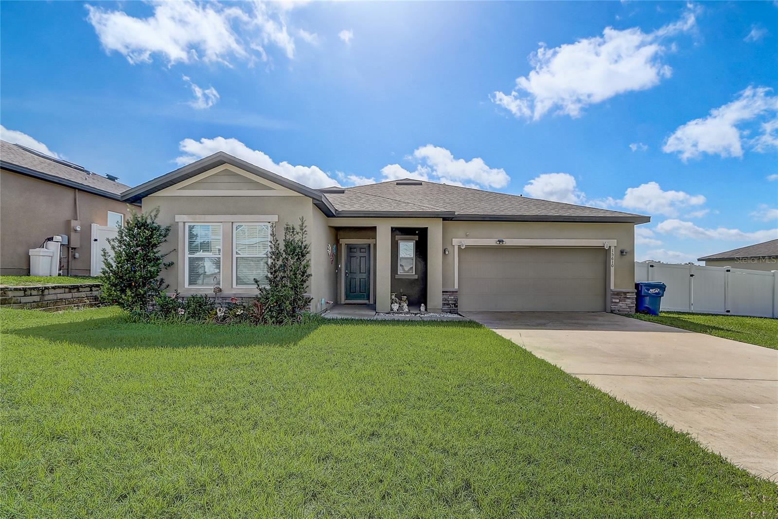 Welcome to this inviting 3-bedroom, 2-bath home in the GATED Shearwater Estates community. With 1,711 sq. ft. of ample space, it features an open floor plan, upgraded luxury vinyl flooring, and a spacious living and dining area. The kitchen offers granite countertops, solid wood cabinets, a large island, and a generous walk-in pantry. The split-bedroom layout provides privacy, while the screened and extended lanai offers extra room to relax or entertain. Energy-efficient design, a roomy laundry area, FULLY FENCED backyard, and 2-car garage add to the comfort. Enjoy a friendly neighborhood setting just minutes from major roads and local conveniences. Come see this well-cared-for home in person. It might be the perfect fit! Bundled service pricing available for buyers. Connect with the listing agent for details.