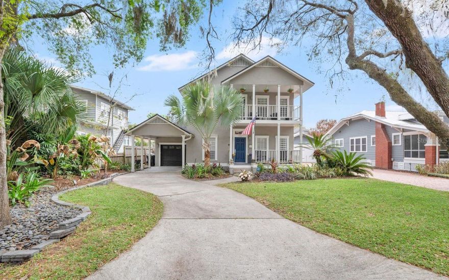 Welcome to 111 Kennison Dr in Orlando, FL — a beautifully maintained, Key West style 4-bedroom, 2.5-bath home that perfectly blends comfort, style, and Florida living. The home just received a new roof in March of 2026!
Step inside to find a spacious and inviting layout, ideal for both everyday living and entertaining. The home features four generously sized bedrooms, including a relaxing primary suite, along with two full bathrooms and a convenient half bath for guests. Out back, you’ll discover your own private tropical retreat. The lush landscaping creates a serene setting around a stunning heated pool/spa, perfect for year-round enjoyment. Whether you're hosting gatherings, unwinding after a long day, or soaking up the sunshine, this backyard oasis delivers the
ultimate Florida lifestyle.
Located in the desirable Thornton Park neighborhood, this home offers the perfect combination of indoor comfort and outdoor luxury. Don’t miss your chance to make this slice of paradise your own.