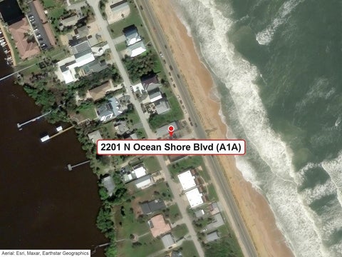 Photo of 2201 N Ocean Shore Boulevard, Flagler Beach, FL 32136 (MLS # FC322229)