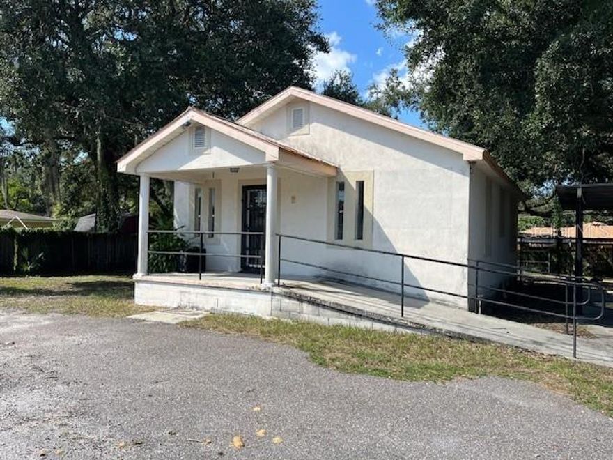 1,074 SF :: Highest and best use: commercial office, commercial retail, mixed-use, community support services, service-related businesses, fitness studios, beauty salons, creative space, meeting hall ect… :: Tremendous value-add and/ or development potential including but not limited to retail, office or mixed- use development :: 12,350 SF (.28-acre) site for redevelopment or re-purpose opportunity :: Situated in Southeast Seminole Heights, East Tampa :: Located in Qualified HubZone :: EXCELLENT LOCATION- Strong visibility and frontage directly on E. Dr. Martin Luther King Jr Blvd. :: Approximately 100 feet of E. Dr. Martin Luther King Jr Blvd. :: ½ mile east of Interstate 275 on ramp at Dr. Martin Luther King Jr. Blvd. :: 2.2 miles to E. Hillsborough Avenue :: 4 miles to Busch Blvd. :: 24,000 +/- AADT at E. Dr. Martin Luther King Jr. Blvd. and 13th Street- HIGH TRAFFIC LOCATION :: Near dining, shopping, schools, public transportation and growing residential neighborhoods :: Excellent accessibility to and from N. Nebraska Avenue, N. 15th Street, E. Lake Avenue, Interstate 275 and Dr. Martin Luther King Jr Blvd. and other major travel. Also, minutes from Downtown Tampa, Tampa International Airport and the Greater East Tampa area :: Demographic highlights within a 3-mi radius include a population count of 133,975 and the average HHI exceeds $75,503 :: 2024 Total Population | 18,155 - 1 Mile | 133,975 - 3 Mile | 310,372 - 5 Mile