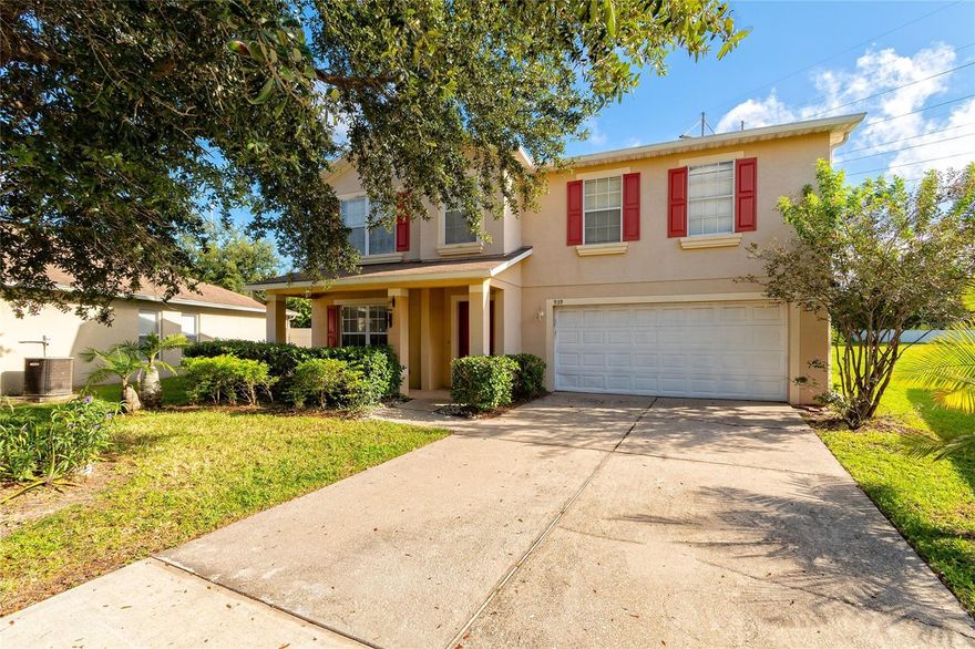 Welcome to this spacious 4 bedroom, 2.5 bath pool home located in the well established community of Rosewood.  Perfect for families that like to entertain, the bottom level has ceramic tile throughout and features an oversized great room and kitchen/family room floorplan.  The screened in pool can be accessed downstairs through the slider doors located off the kitchen/family room.   All of the bedrooms are located on the second floor.  The primary suite includes a walk-in closet and an en-suite bathroom with dual vanities, garden tub and separate shower.  

The location is close to major highways, the Orlando International Airport, theme parks, shopping, restaurants, hospitals and more.  This area is very desirable and sought after by growing families. Don’t miss this opportunity to schedule a showing today!