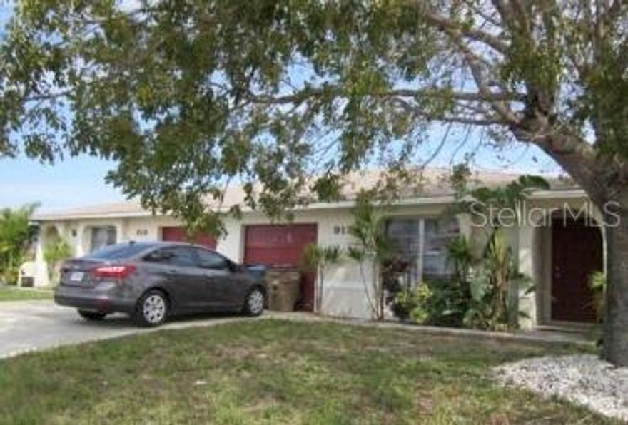 Income-producing duplex located in the desirable SW Cape Coral area! Each unit offers 3 bedrooms, 2
bathrooms, and a 1-car garage, with a functional and spacious layout perfect for comfortable living. The
property has been renovated, providing a modern feel that appeals to both tenants and owner-
occupants. Each unit also features private entrances, making it ideal for rental income or multi-
generational living.
The property includes a fenced yard for added privacy and an irrigation system to maintain the
landscaping with ease.
One of the units is currently tenant-occupied with 2 months remaining on the lease. The tenant has
expressed interest in staying, offering the new owner the option for immediate and continued rental
income.
This property has been well maintained with key updates already completed, including a newer roof
(07/15/2022) and updated windows and doors (12/07/2021), adding long-term value and efficiency.
Plumbing was updated on 09/27/2007 and the A/C system installed on 08/11/2006.
Located in a high-demand rental area close to shopping, dining, and main roads, this duplex is perfect for
investors looking to expand their portfolio or buyers looking to live in one unit while renting the other.
Seller is motivated and offering assistance with closing costs?don?t miss this great opportunity!