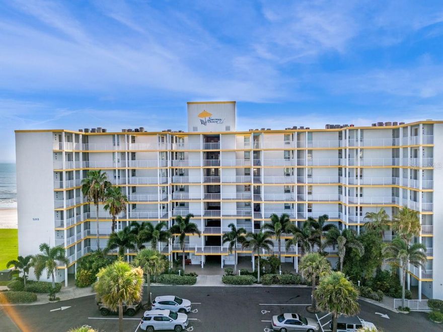 New photos coming the week of april 1st! Wake up to stunning ocean views in this beautifully updated 3-bedroom, 2.5 bath condo located in Smyrna Beach Club. Situated directly on the highly desirable no-drive beach, this property offers private beach access and a spacious balcony overlooking the breathtaking Atlantic Ocean. Inside, the open floor plan and large living and dining room windows fill the space with natural light and allow you to enjoy ocean views from nearly every room. The condo features luxury vinyl flooring in the bedrooms and wood-look tile throughout the rest of the unit and is being sold fully furnished, making it a perfect turnkey investment property, vacation home, or personal coastal retreat. Recent upgrades provide peace of mind and modern style, including a hot water heater replaced in 2020, barn-style sliding door installed in the master bathroom in 2022, French doors added between the master bedroom and dining room in 2022, all carpet removed and replaced with luxury vinyl flooring in 2024, the master and second bedrooms repainted in 2024, a brand new HVAC system installed in 2025 with a 10 year labor warranty, and new Pella sliding glass doors and dining room windows installed in 2025. Rental history is available upon request. Smyrna Beach Club is filled with fantastic amenities including a community pool, pickleball courts, shuffleboard, a clubhouse, and direct access to one of the most beautiful stretches of beach in New Smyrna. Schedule your showing today!