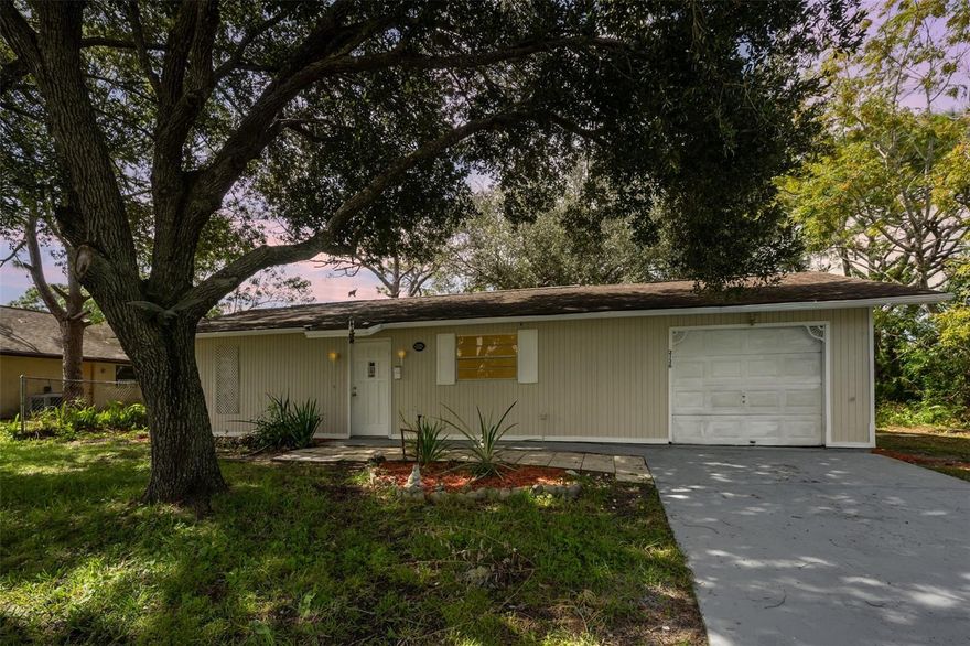 Welcome to this charming 2-bedroom, 1-bath home on a .23-acre lot. Offering 875 sq. ft. of living space, this
residence features an open-concept living and dining area that flows seamlessly into a bright eat-in kitchen,
creating a warm and inviting atmosphere. Additional highlights include a laundry room, a 1-car garage, and
well water to help keep utility costs low. Built with frame construction and siding, this home is perfect for
first-time buyers, downsizers, or investors looking for a great opportunity.