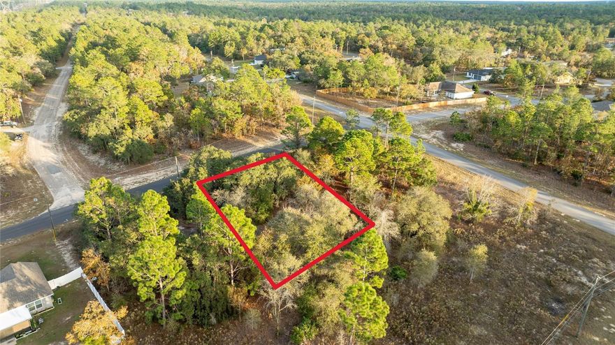 Discover the perfect spot to build your future home on this 0.26-acre unimproved vacant lot in desirable Citrus Springs, FL. Situated on a paved road with light vegetation, this property provides an easily workable canvas for your new construction plans. Located in Flood Zone X. This property is zoned Rural Residential. The area is serviced by county water; however, a septic system will be required as the property is not connected to sewer. The electric provider for this location is Duke Energy. Please note that mobile homes are not permitted in this zoning district. Come make this property your own and enjoy all that Citrus County provides— convenient access to nearby amenities, parks, schools, and recreation. Nearby cities include Dunnellon, Homosassa, and Crystal River, Florida.