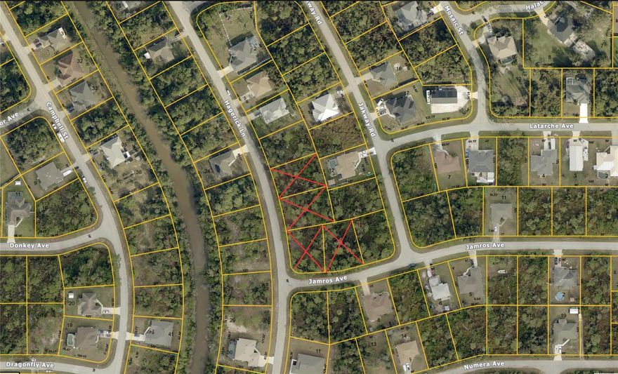 Discover an exceptional opportunity to own four lots included with this listing located in the growing and highly desirable North Port, Florida area. Whether you’re looking to build your dream home, invest, or develop, this multi-lot package offers outstanding potential and flexibility.
Situated in a quiet neighborhood with easy access to shopping, dining, schools, parks, and major roadways, this property provides both convenience and privacy. North Port is known for its beautiful natural surroundings, nearby Gulf beaches, and continued growth—making this an ideal location for future value appreciation