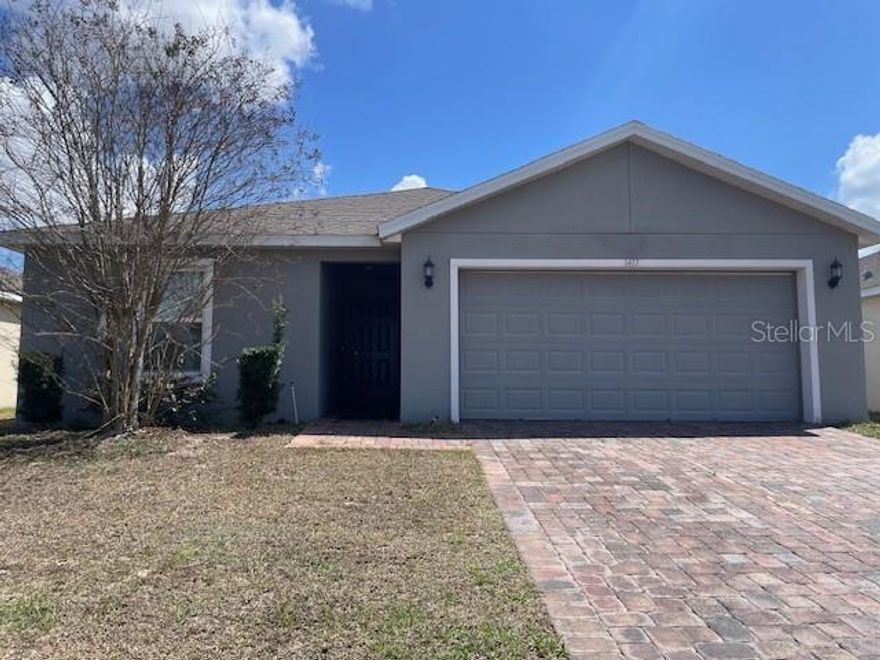 Built in 2019 and thoughtfully designed for modern living, this well-maintained 4-bedroom, 2-bath residence offers nearly 1,600 square feet of comfortable living space in the established community of Lucerne Park. The single-story layout features an open floor plan that seamlessly connects the living and dining areas, creating an inviting setting for both everyday living and entertaining. Ceramic tile flooring anchors the main living spaces, while the kitchen is equipped with stone countertops, ample cabinetry, and a full appliance package including a built-in oven, range, refrigerator, dishwasher, and disposal.

The private primary suite provides a quiet retreat with a spacious walk-in closet and an en-suite bath, while three additional bedrooms offer flexibility for guests, a home office, or hobbies. Additional highlights include central air and heat, a dedicated laundry area, window treatments, and a two-car attached garage.

Set on a 0.16-acre homesite with paved streets and sidewalks, the property also features a welcoming front porch and contemporary Florida-style architecture with durable block and stucco construction. Residents of Lucerne Park enjoy deed-restricted community living with golf carts permitted, sidewalks throughout the neighborhood, and convenient access to nearby schools, parks, and everyday amenities. With a low HOA of approximately $30 per month and located in Flood Zone X, this home presents a compelling opportunity for those seeking a newer construction home in Polk County.