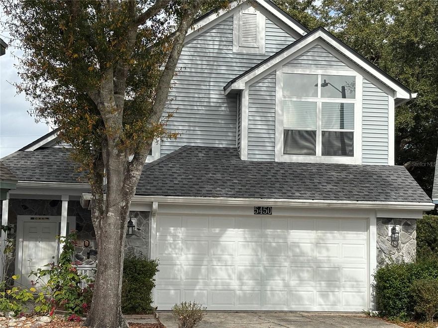 Charming two-story home featuring 3 bedrooms and 2.5 baths, located on a quiet cul-de-sac in a centrally located neighborhood with easy access to major highways. The home offers a spacious living room with a fireplace and a formal dining room, perfect for entertaining. The kitchen includes ample space for a dinette area, a large pantry, wooden cabinetry, and recently updated countertops with engineered granite.

The main floor also features a laundry area and a convenient half bath, as well as a screened-in porch overlooking the spacious backyard. Upstairs, the primary suite includes a walk-in closet and an updated bathroom with new vanities and eye-catching tile in the shower. Two additional bedrooms and a fully renovated full bath complete the upper level.

The home features ceramic tile throughout and a roof that was replaced in 2020. Cathedral ceilings create a striking and elegant atmosphere. Conveniently located near shopping, dining, schools, and major highways.