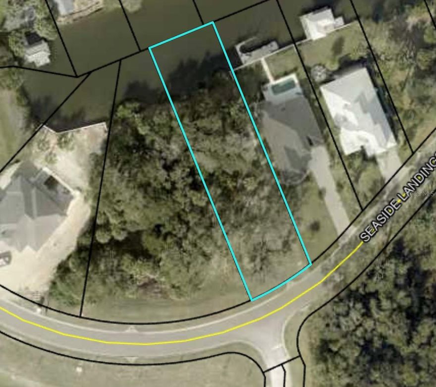 Prime Saltwater Canal Lot in Admirable Gated Community. Build your dream home on one of the last remaining vacant lots in this exclusive community. 70 foot of water frontage. Situated on a pristine saltwater canal, this property offers direct access to the Intracoastal Waterway, making it a boater's paradise. Customize your outdoor retreat with a private boat dock and lift for your vessel or jet skis, and enjoy fishing, kayaking, and paddleboarding right from your backyard. This lot's unbeatable location places you just 5 minutes from the breathtaking shores of Flagler Beach, 20 minutes from the lively atmosphere of Daytona Beach, and 30 minutes from the rich history of Saint Augustine.  Don't miss this rare opportunity to become part of an exclusive community and embrace the waterfront lifestyle you've always envisioned.