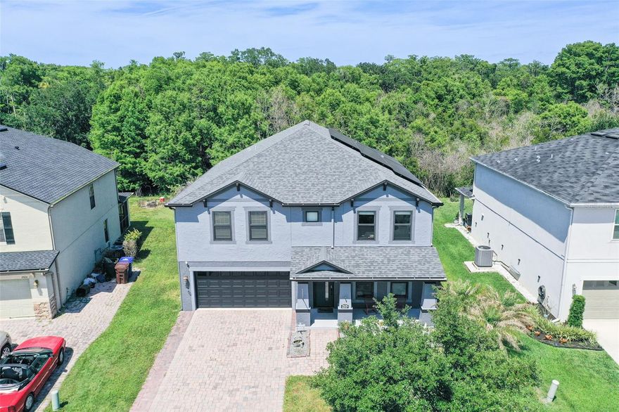 Welcome to this beautifully upgraded contemporary home located in the highly sought-after Shingle Creek Reserve at The Oaks, one of Central Florida’s premier boating and golf communities. Backing onto a peaceful conservation area with no rear neighbors, this stunning two-story residence offers the perfect combination of privacy, modern comfort, and outdoor living. From the moment you arrive, you’ll notice the extensive upgrades and attention to detail that make this home truly stand out.
Inside, the bright open-concept layout is designed for both everyday living and entertaining, featuring elegant tile flooring throughout the entire main level. All four bedrooms are privately situated upstairs, along with a spacious bonus area that can easily serve as a man cave, media room, playroom, or home office. The beautifully remodeled kitchen showcases white granite countertops, upgraded Samsung stainless steel appliances, custom cabinetry, and modern finishes that create a clean and sophisticated feel. The washer and dryer are also included, making this home completely move-in ready. The primary suite offers a relaxing retreat with a walk-in shower featuring built-in seating and safety grab bars for added comfort and convenience.
The home has been thoughtfully updated with a newer 2022 roof, foam insulation for improved energy efficiency, hurricane-impact windows, upgraded front doors, modern light fixtures, ceiling fans, and updated door hardware throughout. Additional features include granite countertops in the secondary bathrooms, exterior security cameras, two updated AC units, solar features, and a spacious two-car garage equipped with a Tesla charger and added storage solutions.
Beyond the home itself, residents enjoy access to an incredible lifestyle community complete with boating access and a private boat launch to Lake Tohopekaliga, nearby championship golf courses, tennis courts, pickleball courts, basketball courts, scenic walking trails, a clubhouse, lake-view dock, and neighborhood parks. Conveniently located near major highways, shopping, dining, entertainment, and The Loop, this exceptional property perfectly blends luxury living with an active outdoor lifestyle.
Whether you’re searching for a peaceful retreat, a beautifully upgraded family home, or a property in a vibrant boating and golf community, this home offers it all. Schedule your private showing today and experience everything this remarkable home has to offer.