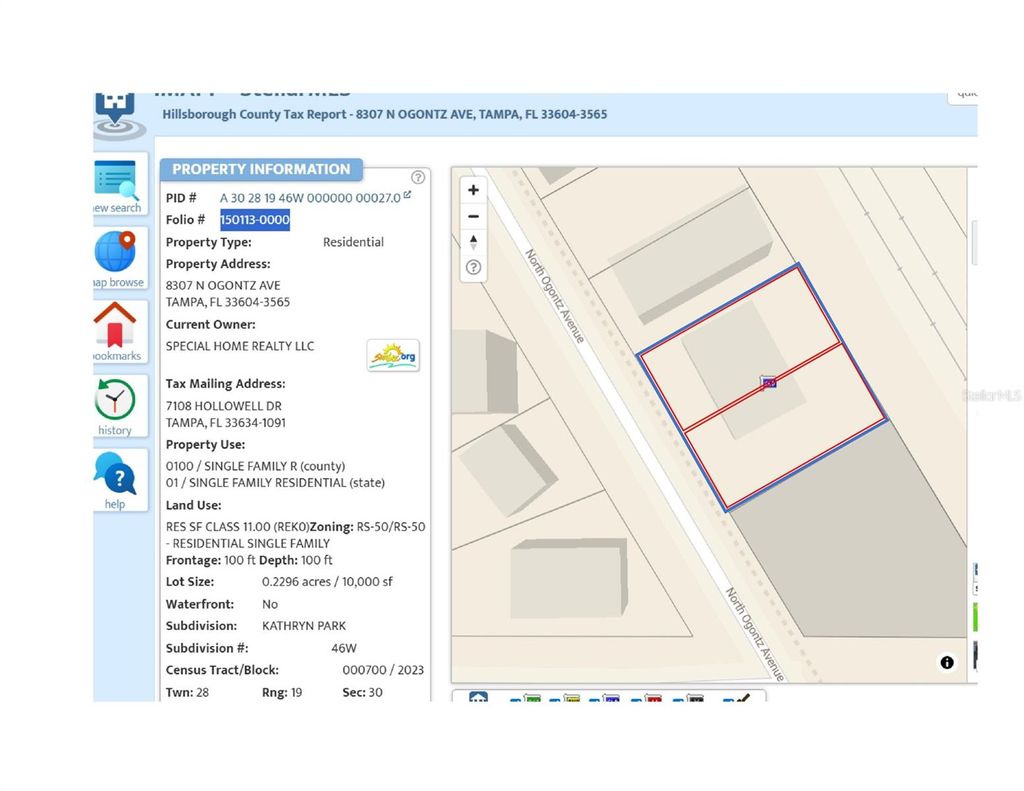 Photo of 8307 N Ogontz Avenue, Tampa, FL 33604 (MLS # TB8475057)