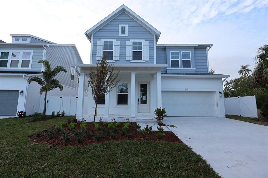 Under Construction. Welcome to your dream home in Riverside Heights, crafted by award-winning builder David Weekley Homes.

This stunning residence boasts timeless curb appeal and is perfectly positioned beside another brand-new David Weekley home. Situated on a spacious 60’ x 130’ homesite, the property offers nearly 2,400 sq. ft. of backyard space—a blank canvas with endless potential for outdoor living, entertaining, or even a future pool.
Step inside and discover a thoughtfully designed floor plan that lives large. The first-floor primary suite is a rare find in today’s new construction and features a spa-inspired bath with a walk-in super shower, rain shower head, and an abundance of natural light. Also on the first floor: a private home office at the front and an expansive open-concept great room at the back, where sliding glass doors seamlessly connect indoor and outdoor living. The gourmet kitchen impresses with ceiling-height cabinetry, elegant quartz countertops and KitchenAid appliances including a counter-depth refrigerator and wine reserve.
Upstairs, the home truly shines with room for everyone. You’ll find four generously sized bedrooms, including two with ensuite baths, plus a media room that’s perfect for movie nights and a huge bonus room ready for game days, hobbies, or just relaxing.
With David Weekley’s reputation for exceptional quality and service, this home is not just a place to live, but a place to love.