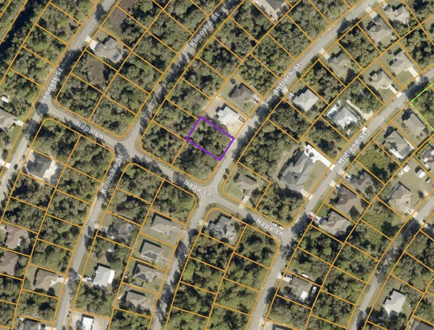 Beautiful property ready to build your new home! Located in a desirable and rapidly growing residential neighborhood area of North Port, Sarasota County. Owner financing available. Invest today!